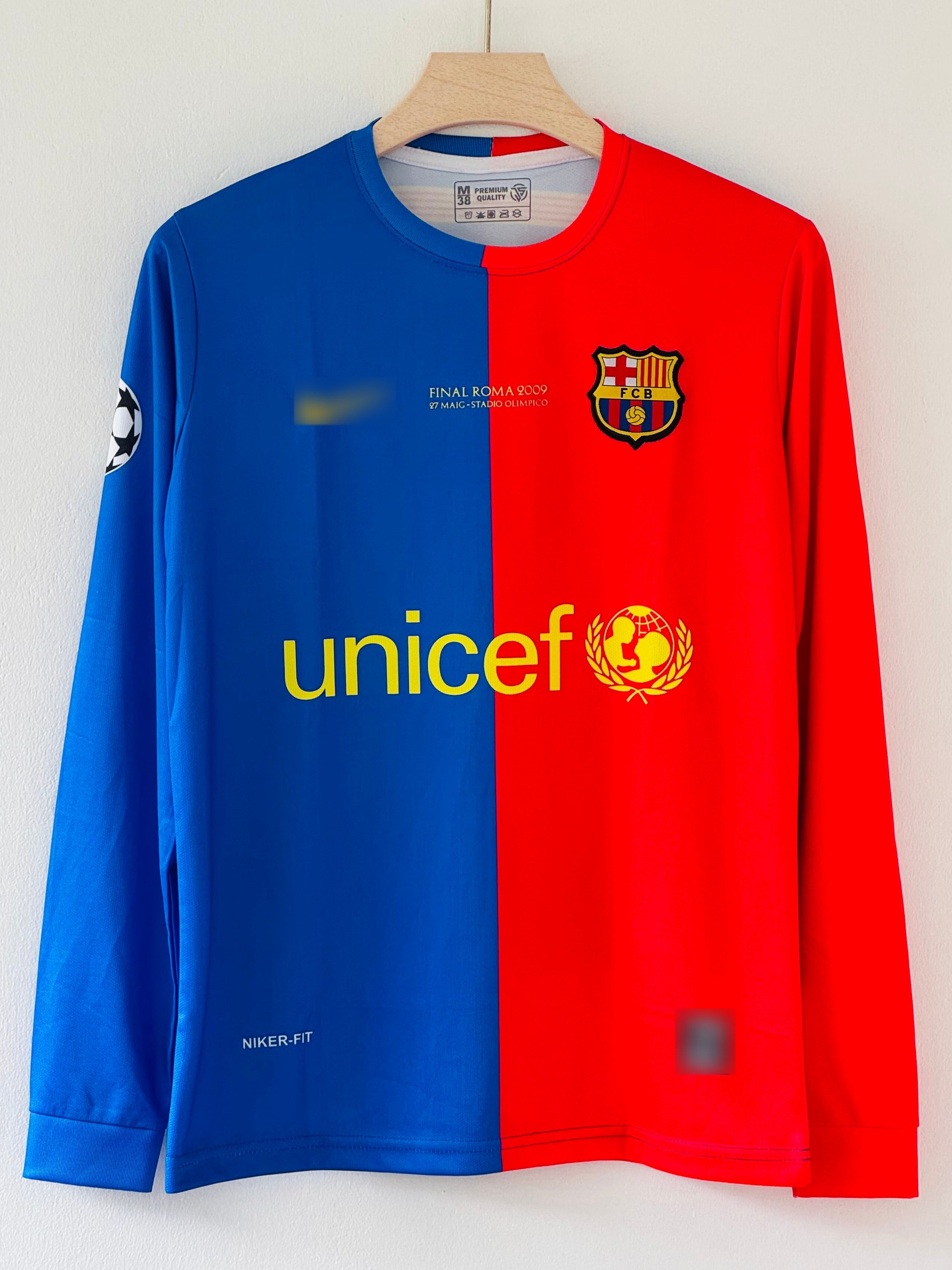2008-09Barcelona Home Jersey – Lionel Messi Full sleeve Embroidery edition