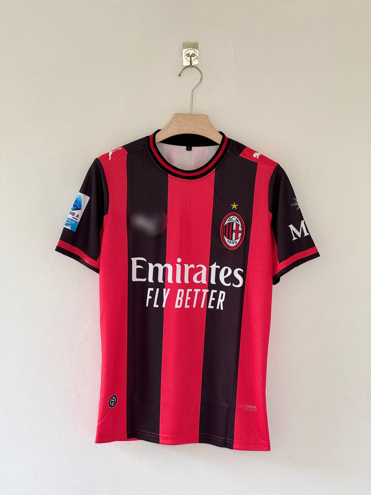 AC Milan 2026/27 Home Jersey — Pulisic Edition(signature)