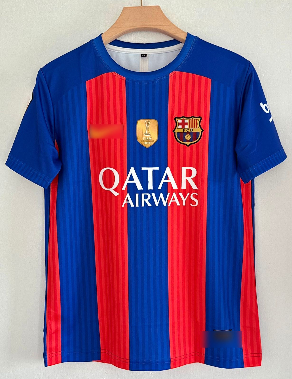 Blaugrana Identity — FC Barcelona 2016/17 Home Kit Neymar jr edition embroidery