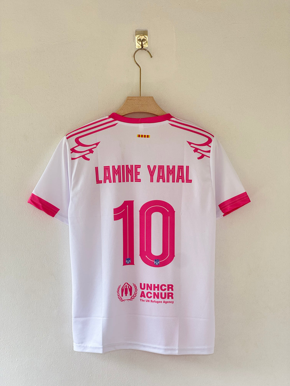 FC Barcelona Special Edition Pink & White Jersey