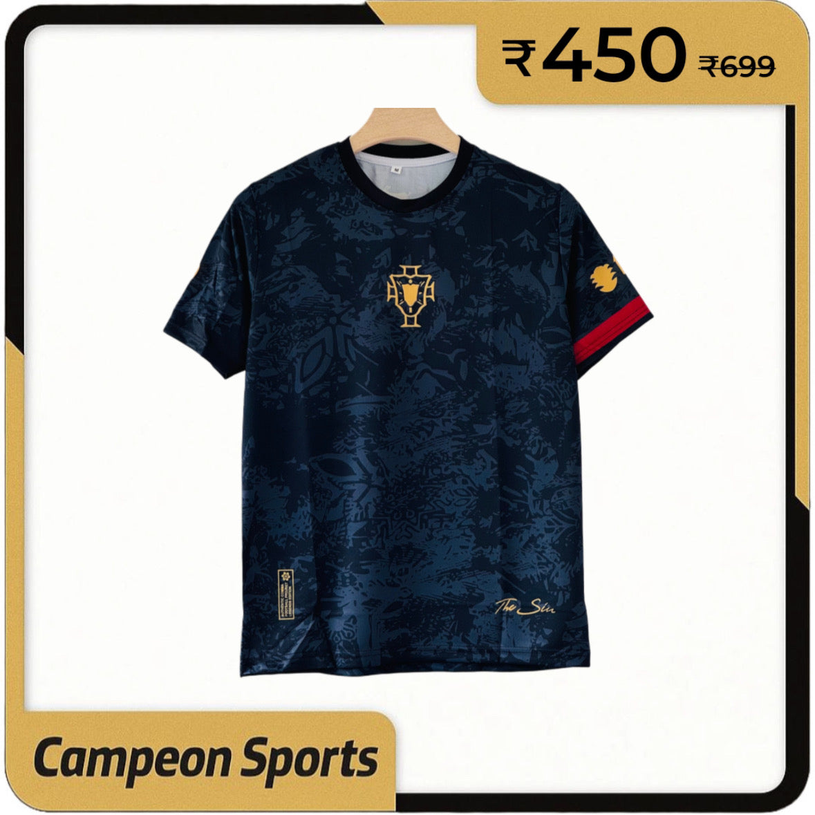 Greatness in Every Stitch – Portugal “GOAT Siiu” Special Edition, Ronaldo Tribute Jersey