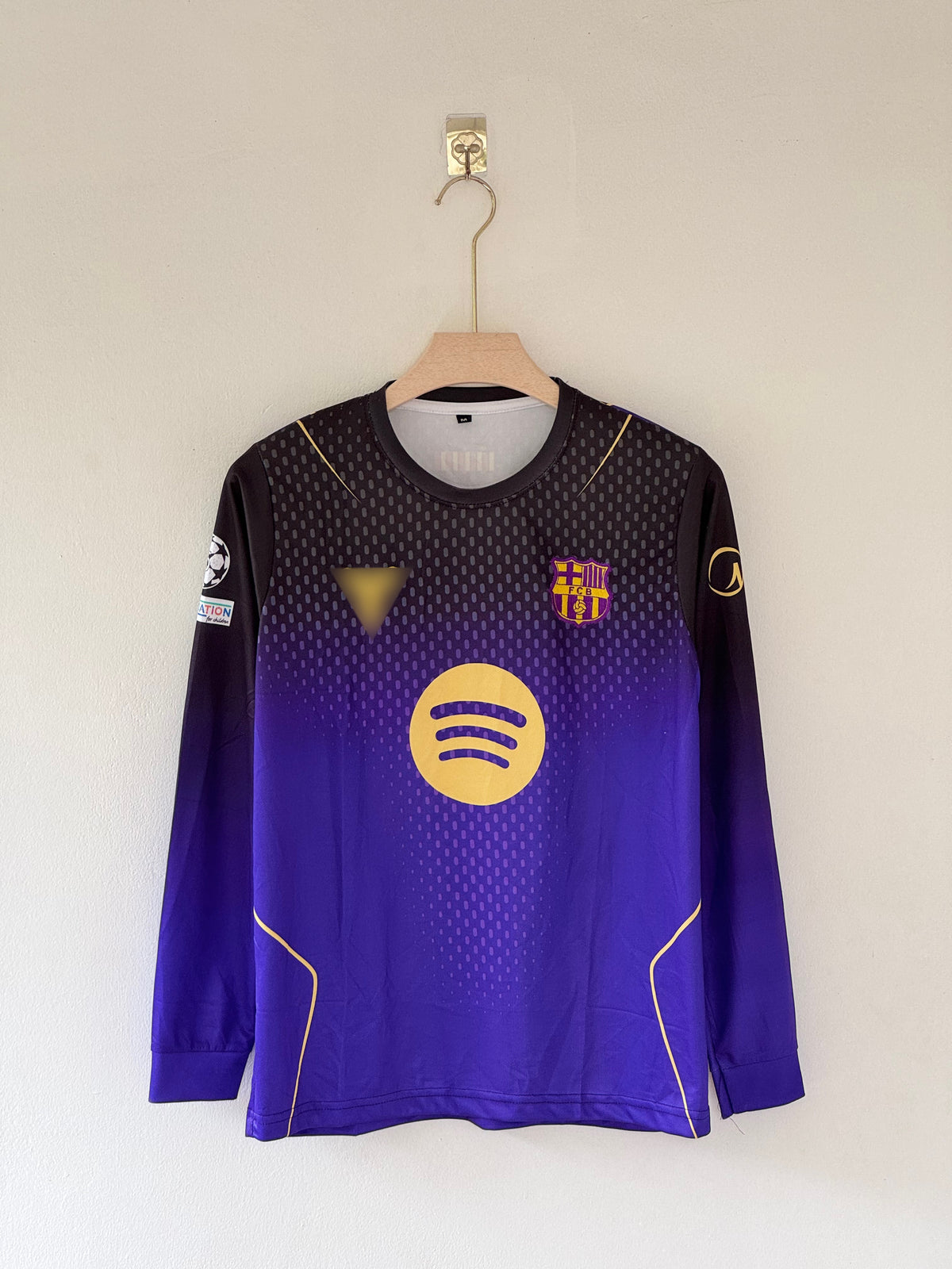 FC Barcelona 2026/27 Away Kit — Long Sleeve Jersey