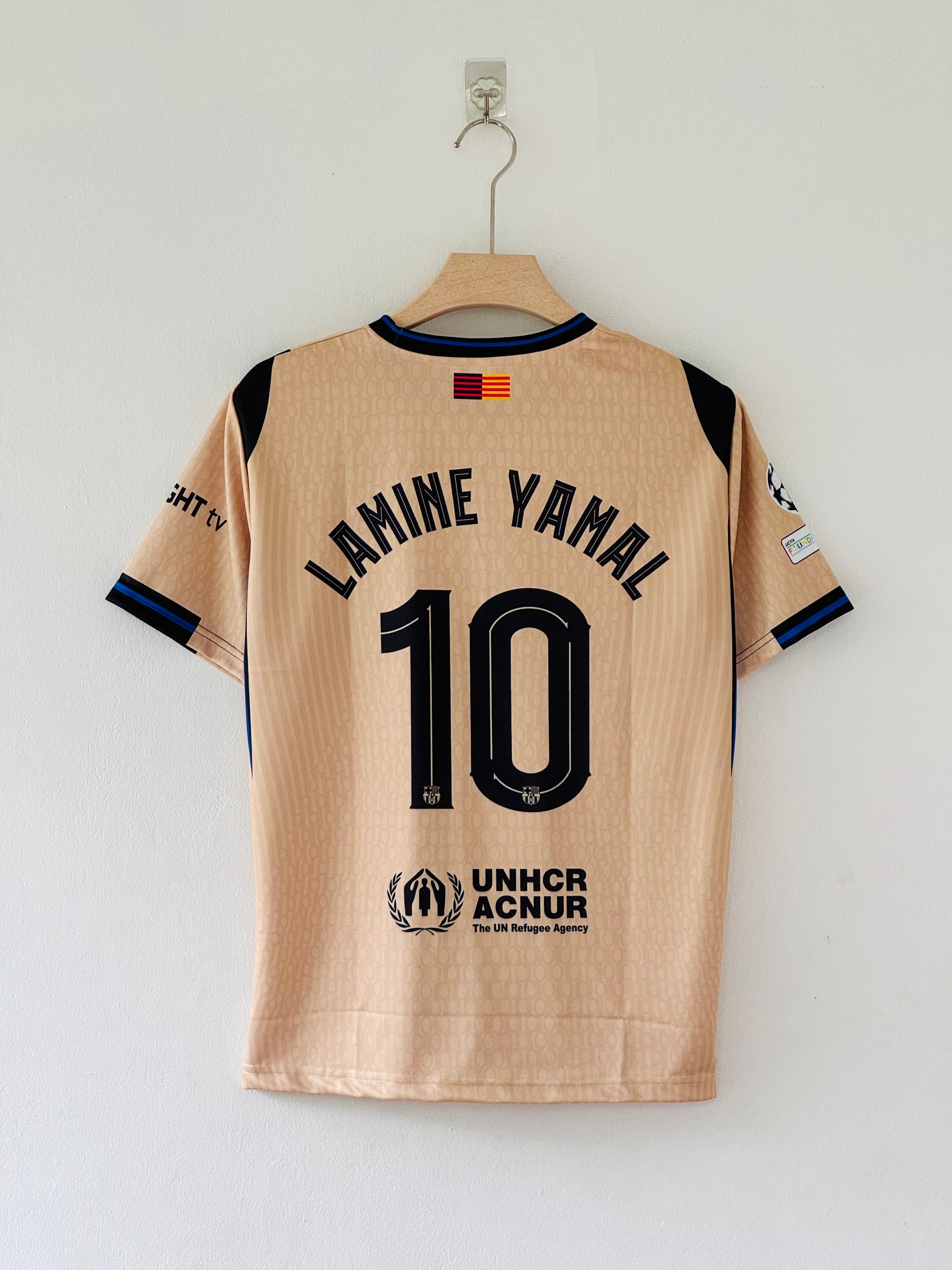 Shine Beyond the Camp Nou with the 2025-26 Barcelona Away Jersey – Lamine Yamal  Edition