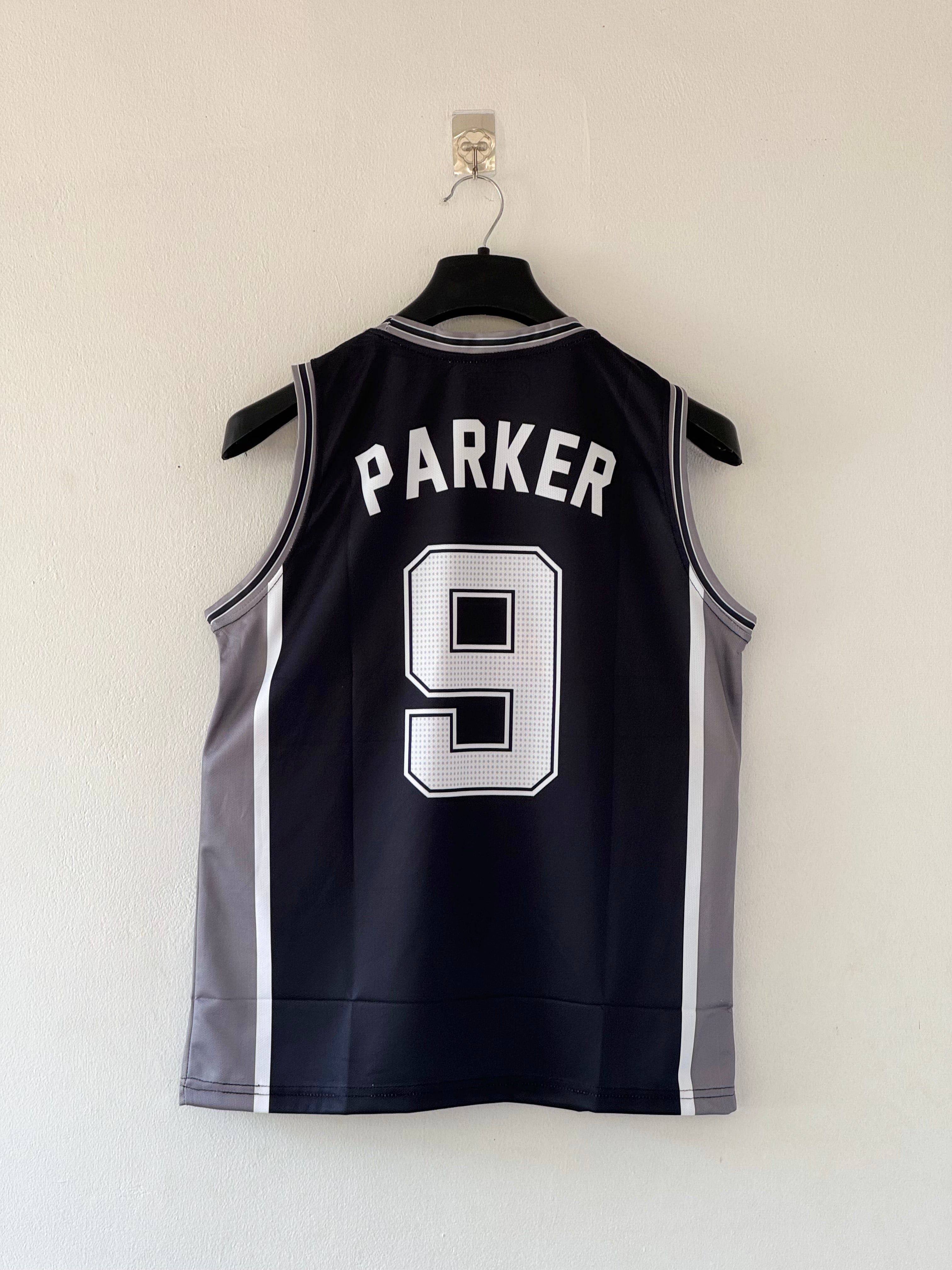 Silver Era Swagger — San Antonio Spurs 2001 Tony Parker #9 Jersey