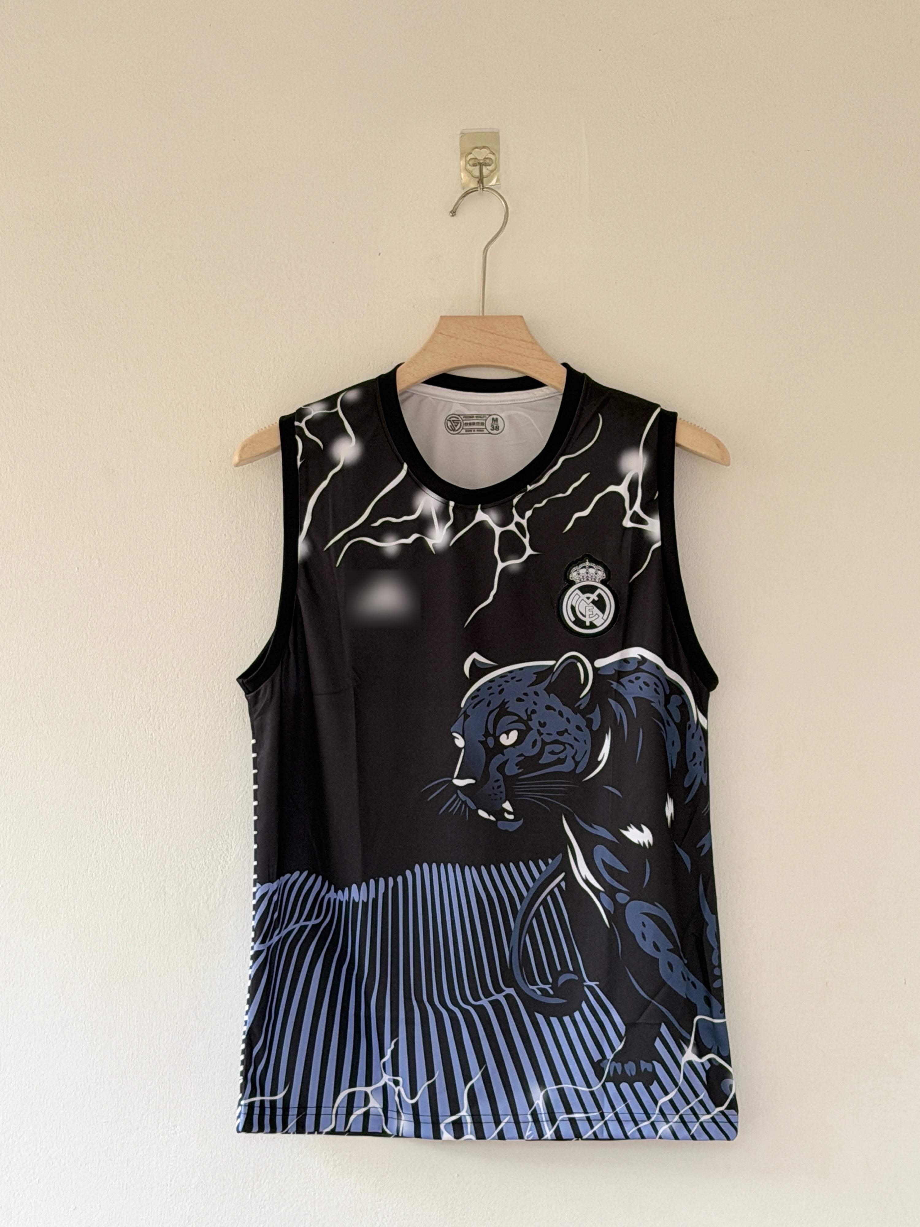 Wakanda Power — Real Madrid “Black Panther” Special Edition Sleeveless Training Jersey