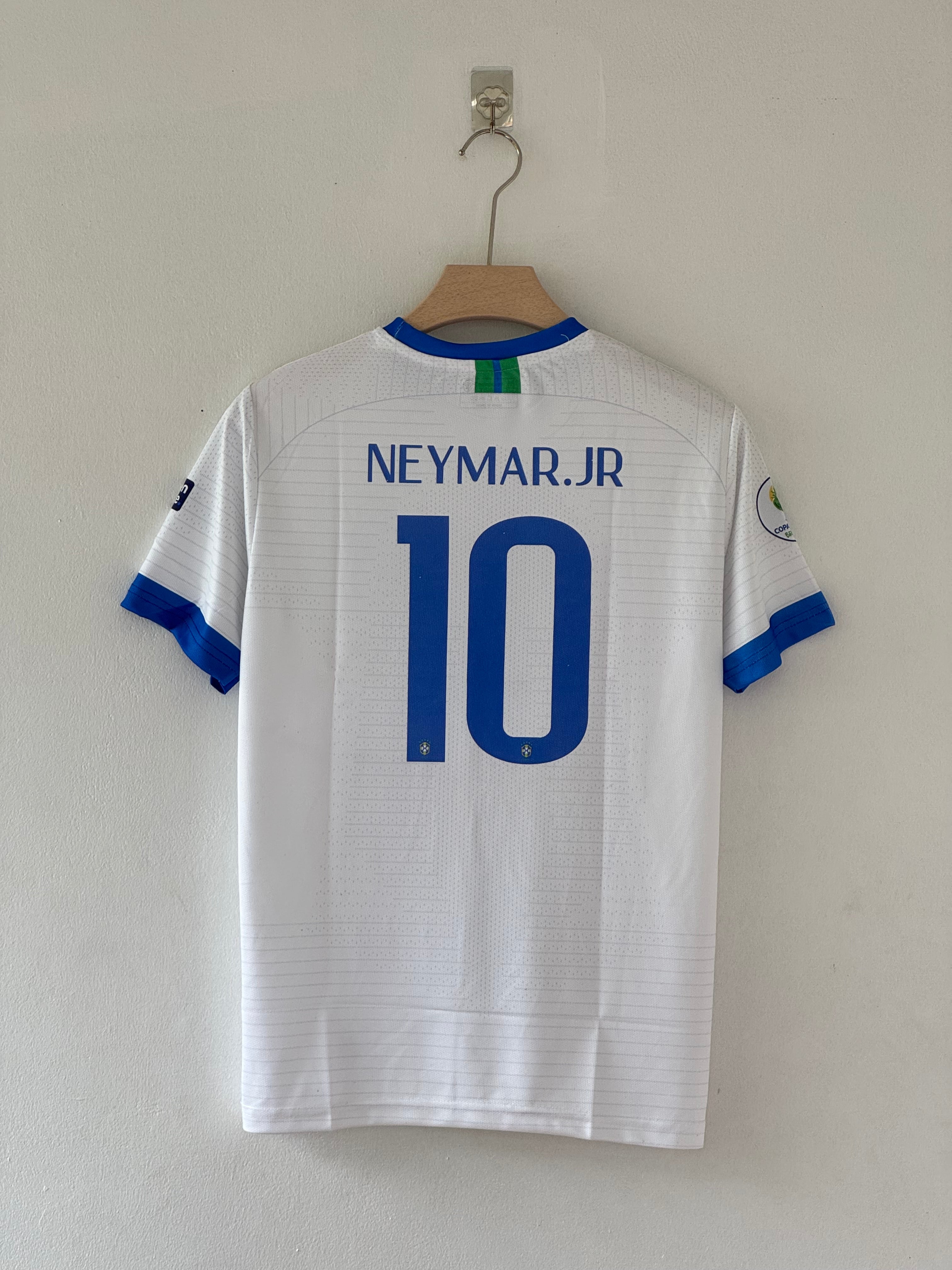 Samba Style. Golden Future. – Brazil 2010 Away Jersey Neymar Embroidery Edition