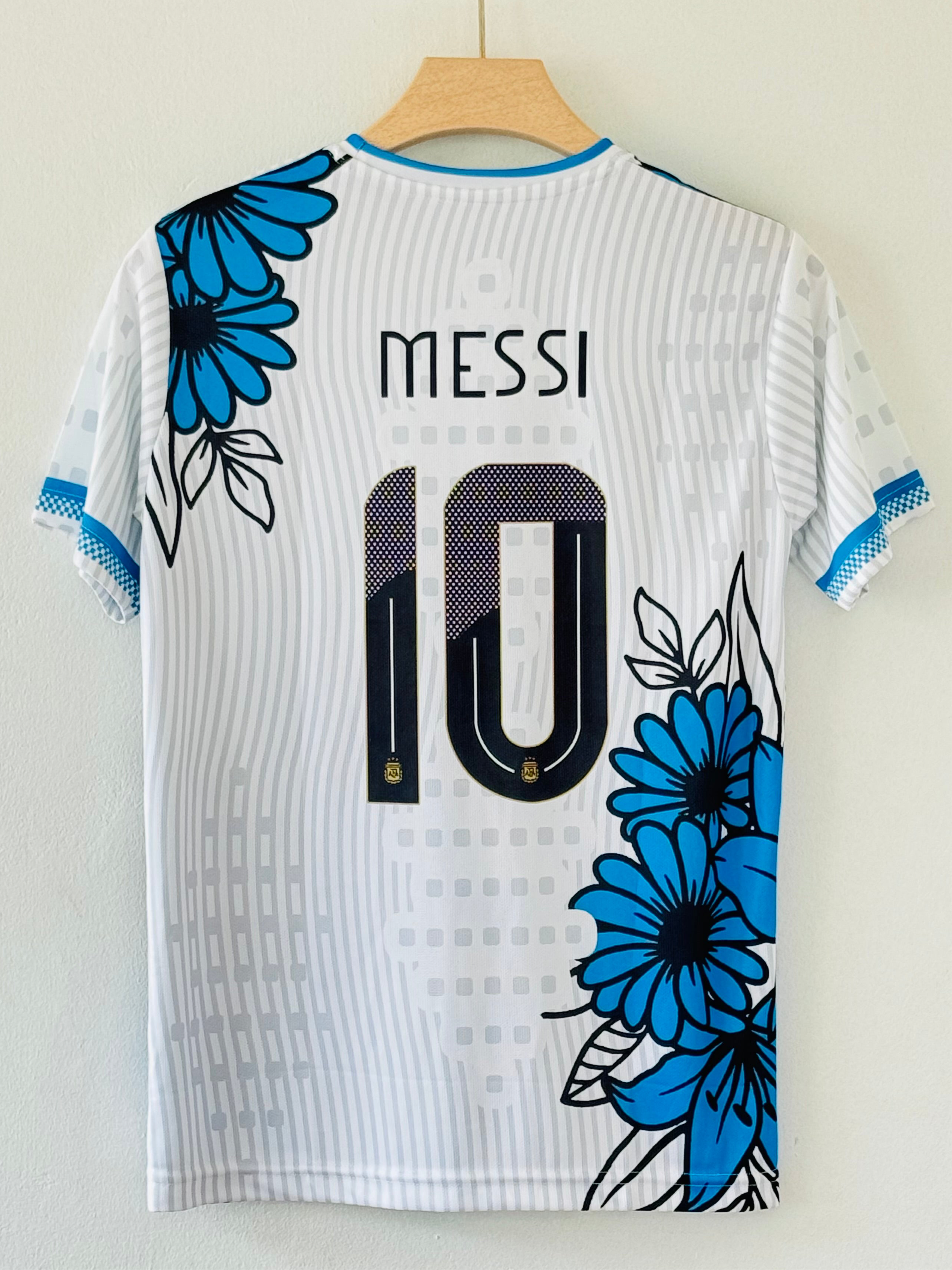 Tribute to the Greatest – Argentina Special Edition Jersey – Lionel Messi Edition embroidery