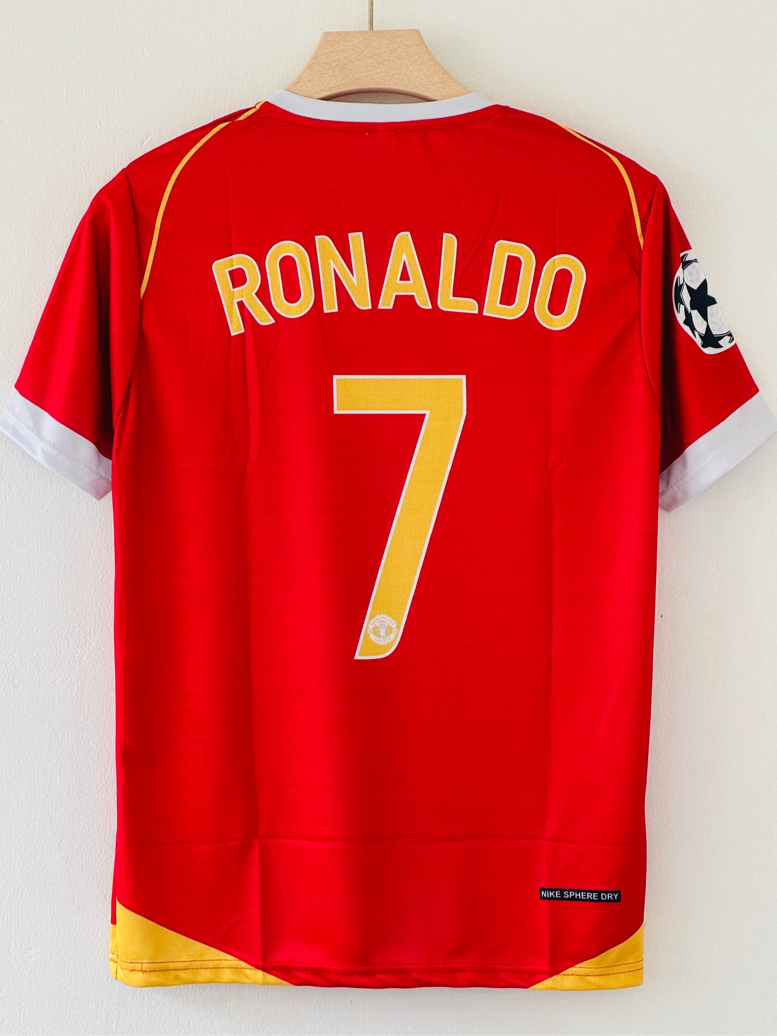 Celebrate Ronaldo’s Breakout Season with the 2006-07 Manchester United Home Jersey