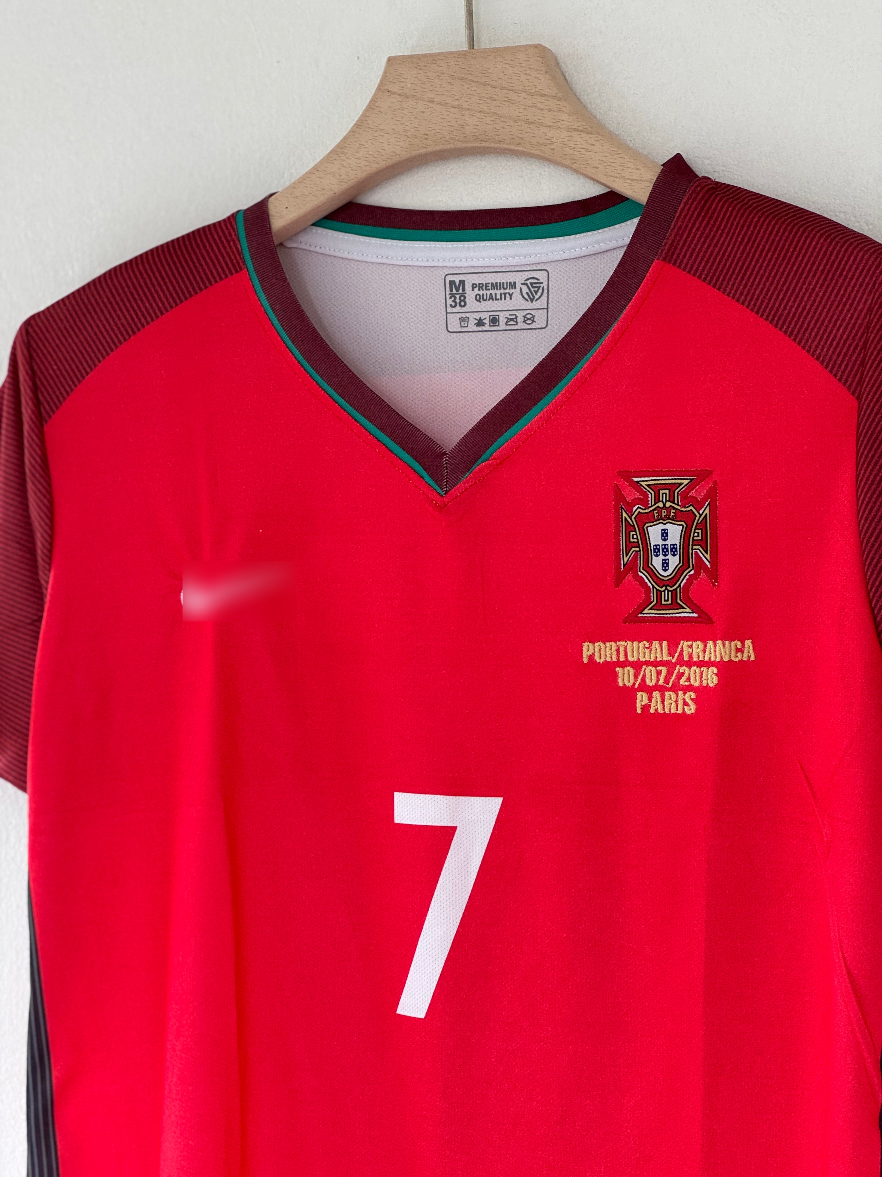 Champions of Europe — Portugal 2016 UEFA Euro Final Home Jersey