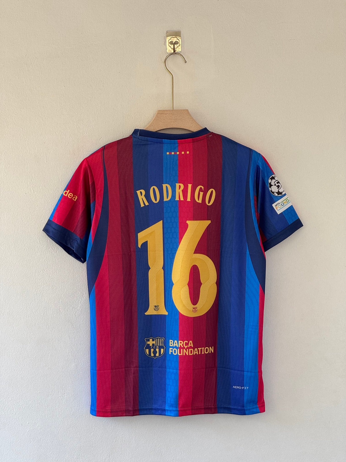 FC Barcelona 2026/27 Home Football Jersey – RODRIGO Edition