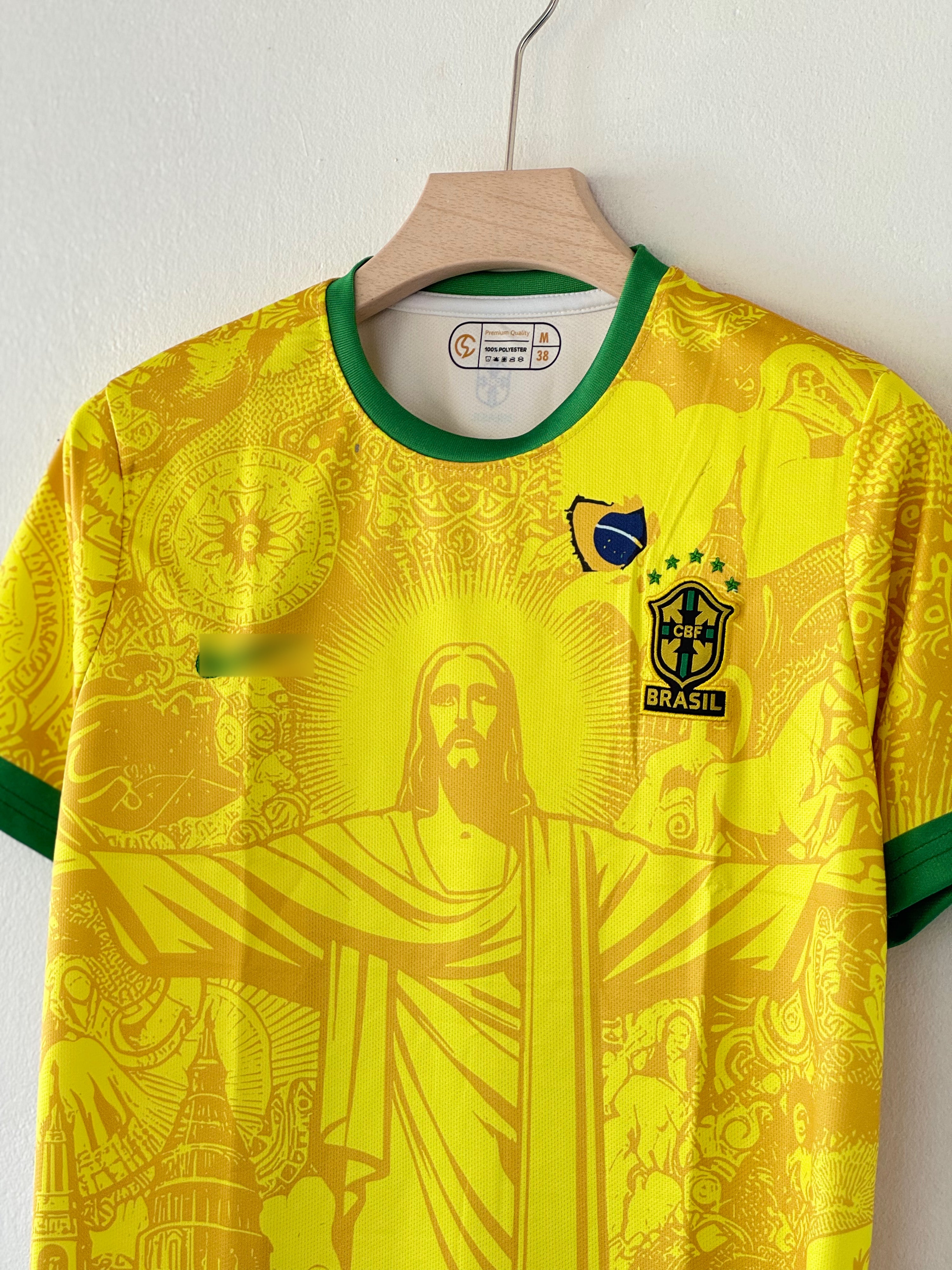 Divine Pride — Brazil 2026 Home Jersey “Christ the Redeemer” Edition