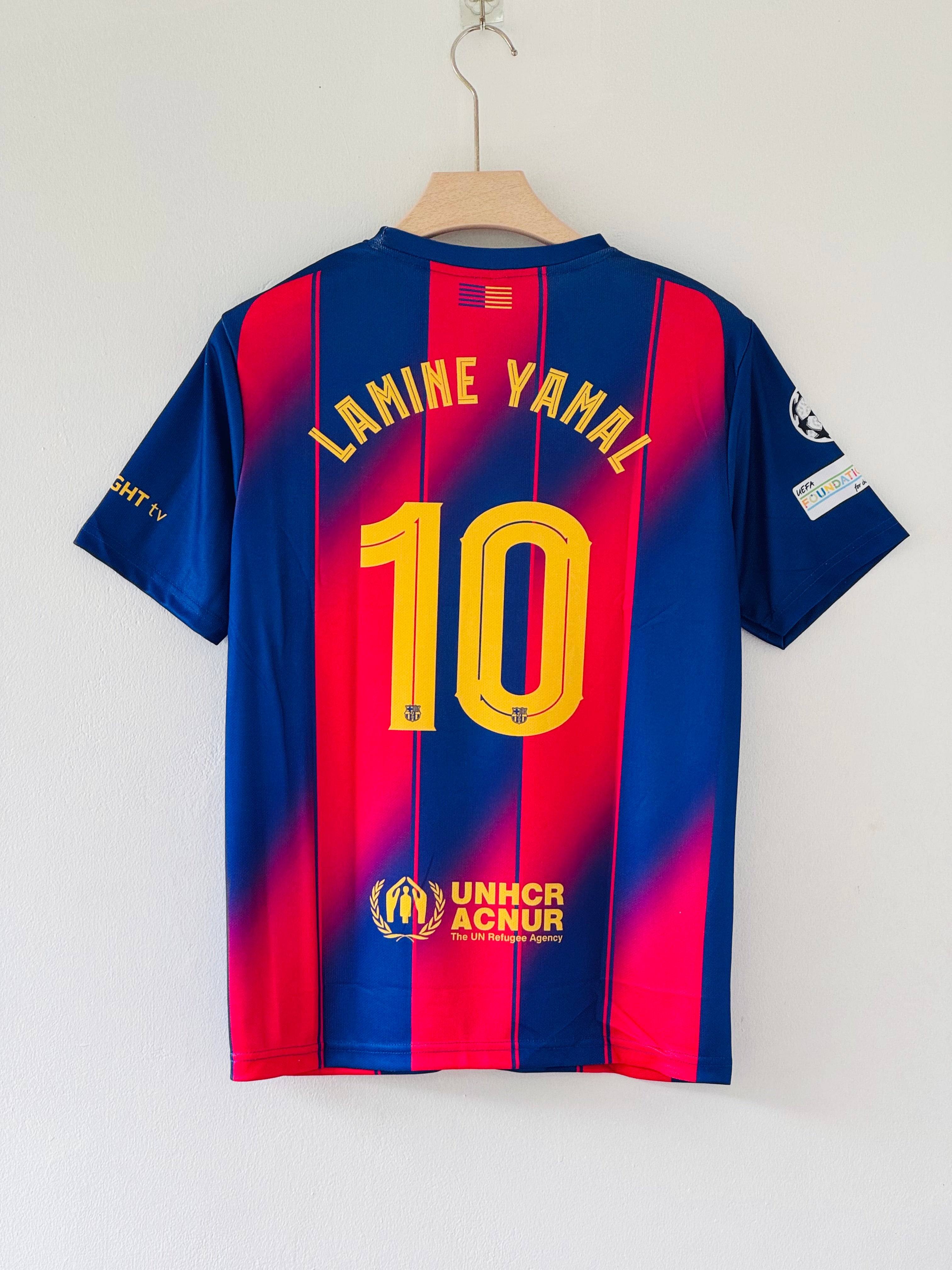 A New Era of Brilliance with the 2025-26 Barcelona Home Jersey – Lamine Yamal  Edition