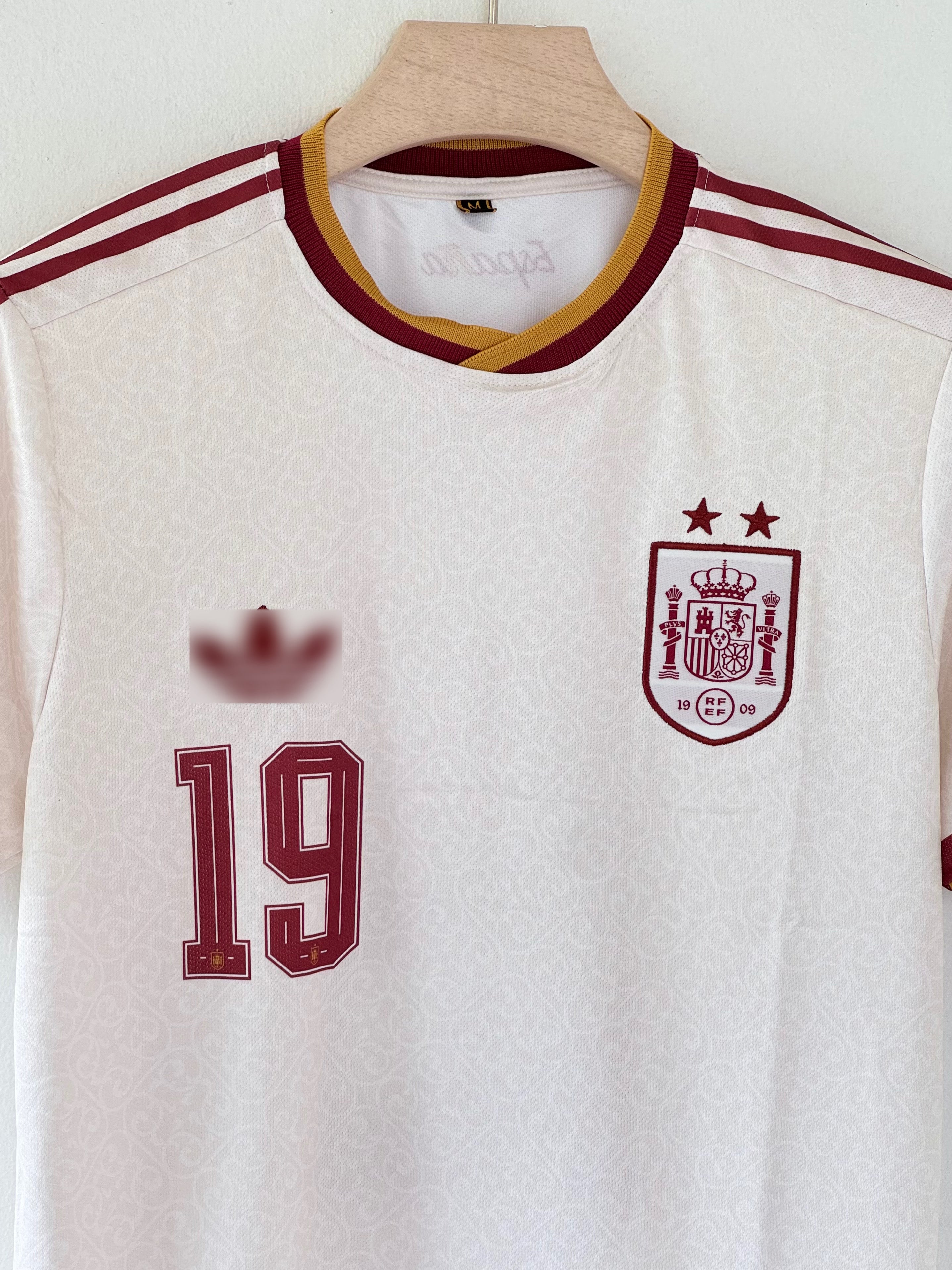Spain Two-Star Away Jersey(signature)