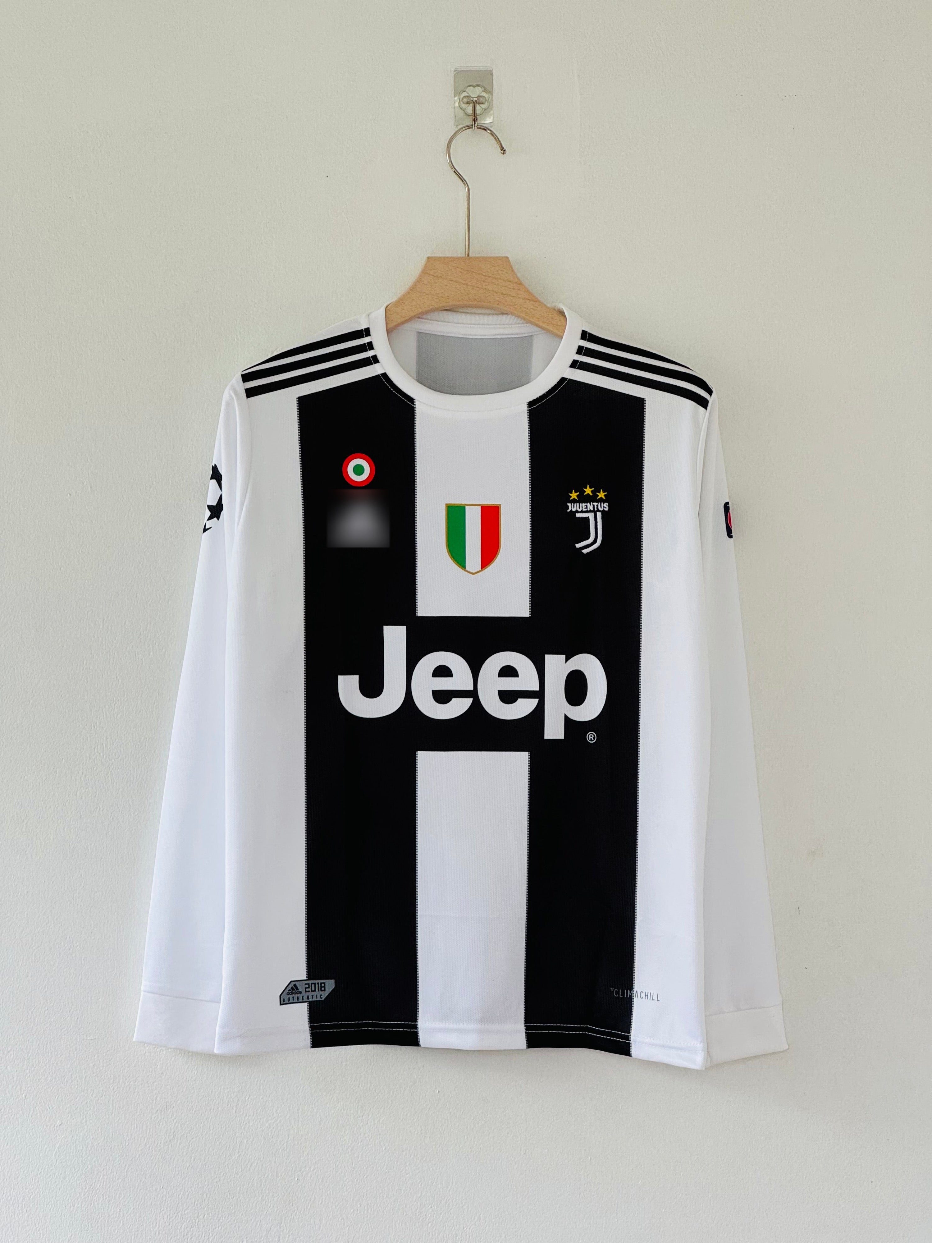 Juventus 2018–19 Home Kit full sleeve edition