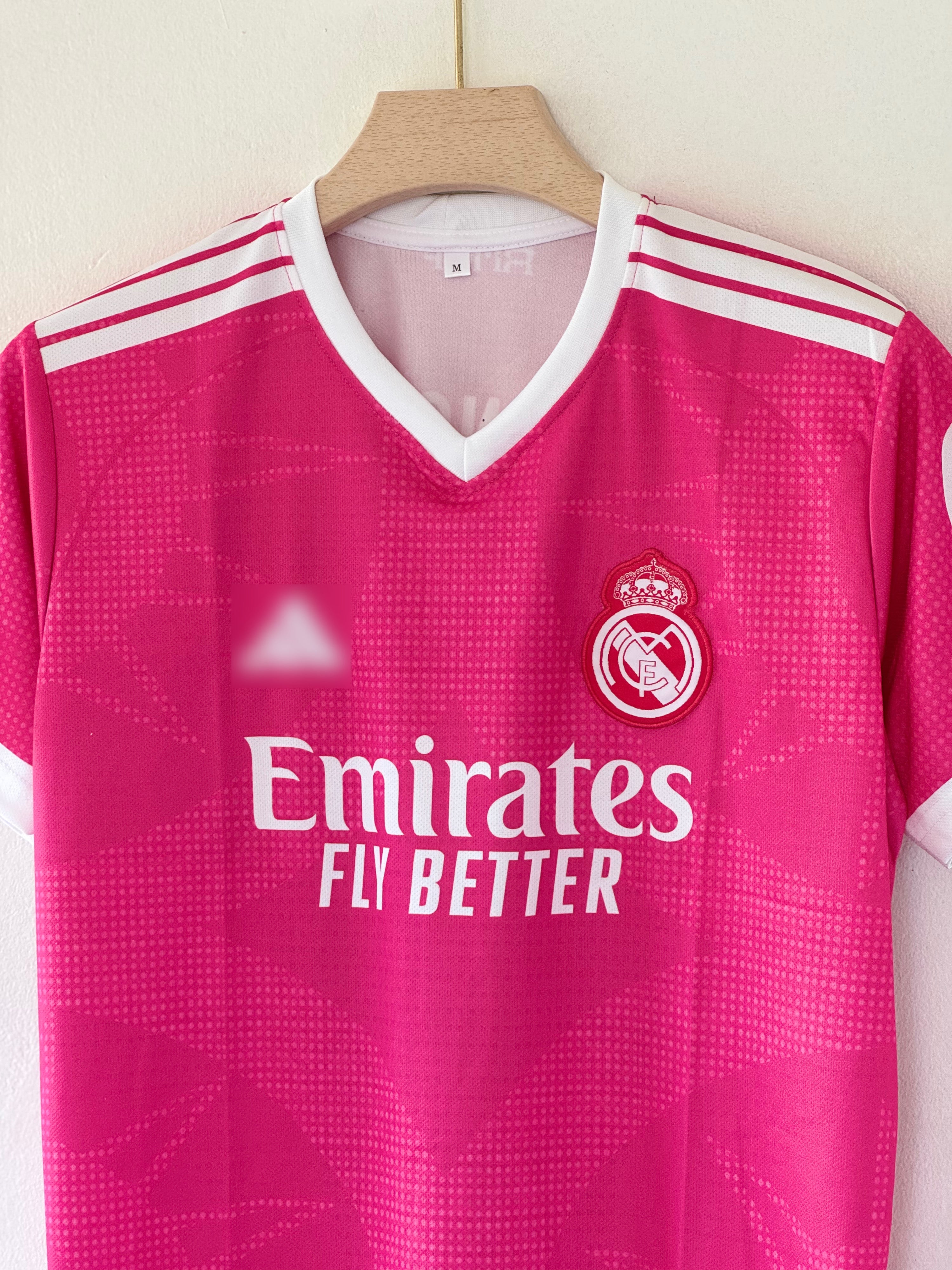 Real Madrid 2026/27 Third Jersey — Vibrant Pink Bellingham edition