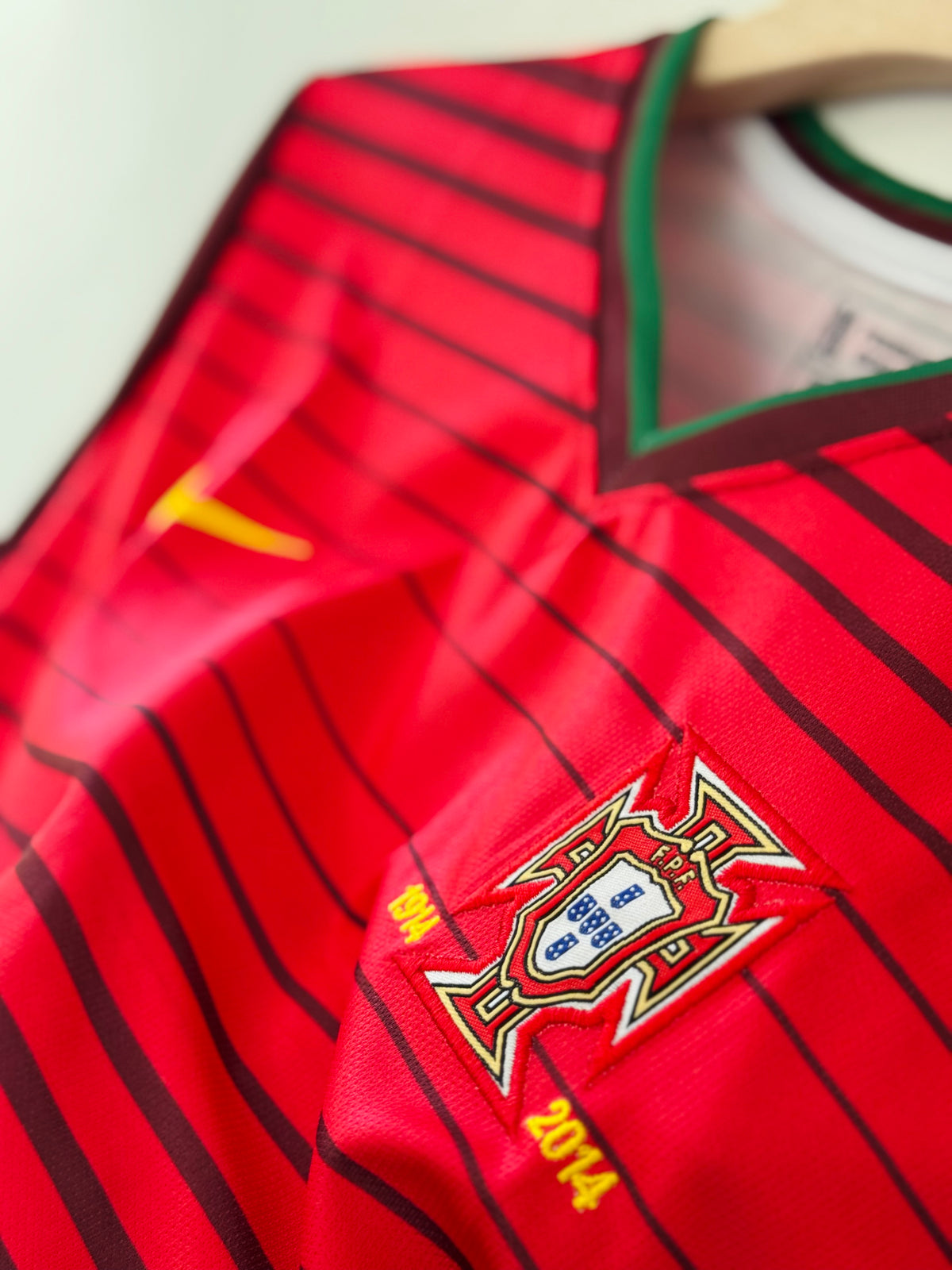 Portugal 2014/15 Home Full Sleeve Jersey