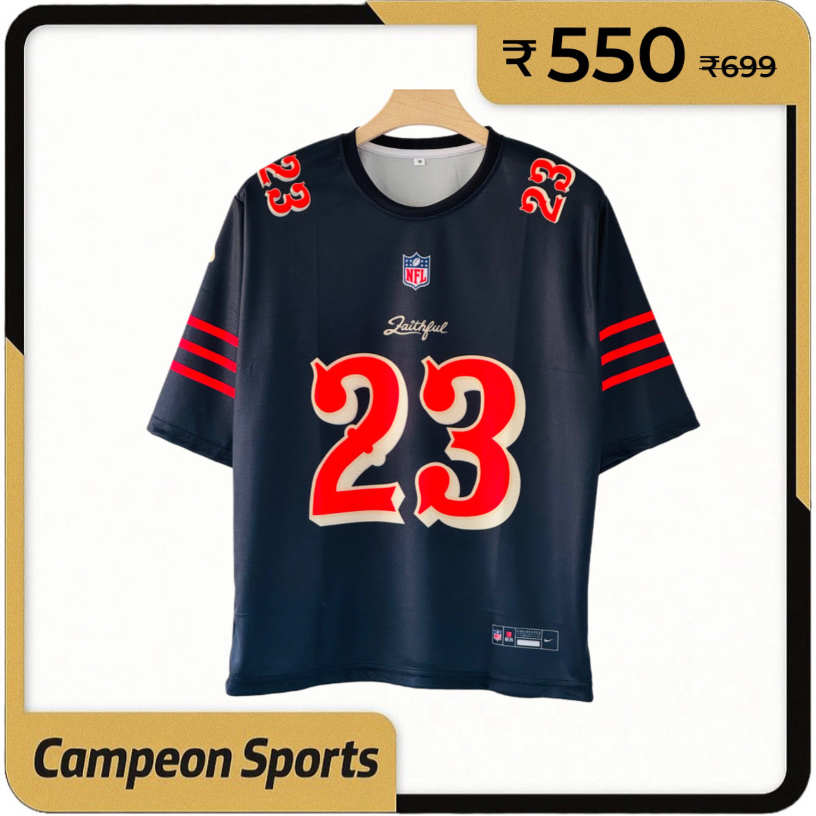 Tradition in Every Thread – Navy Chicago Bears Legacy Replica Jersey