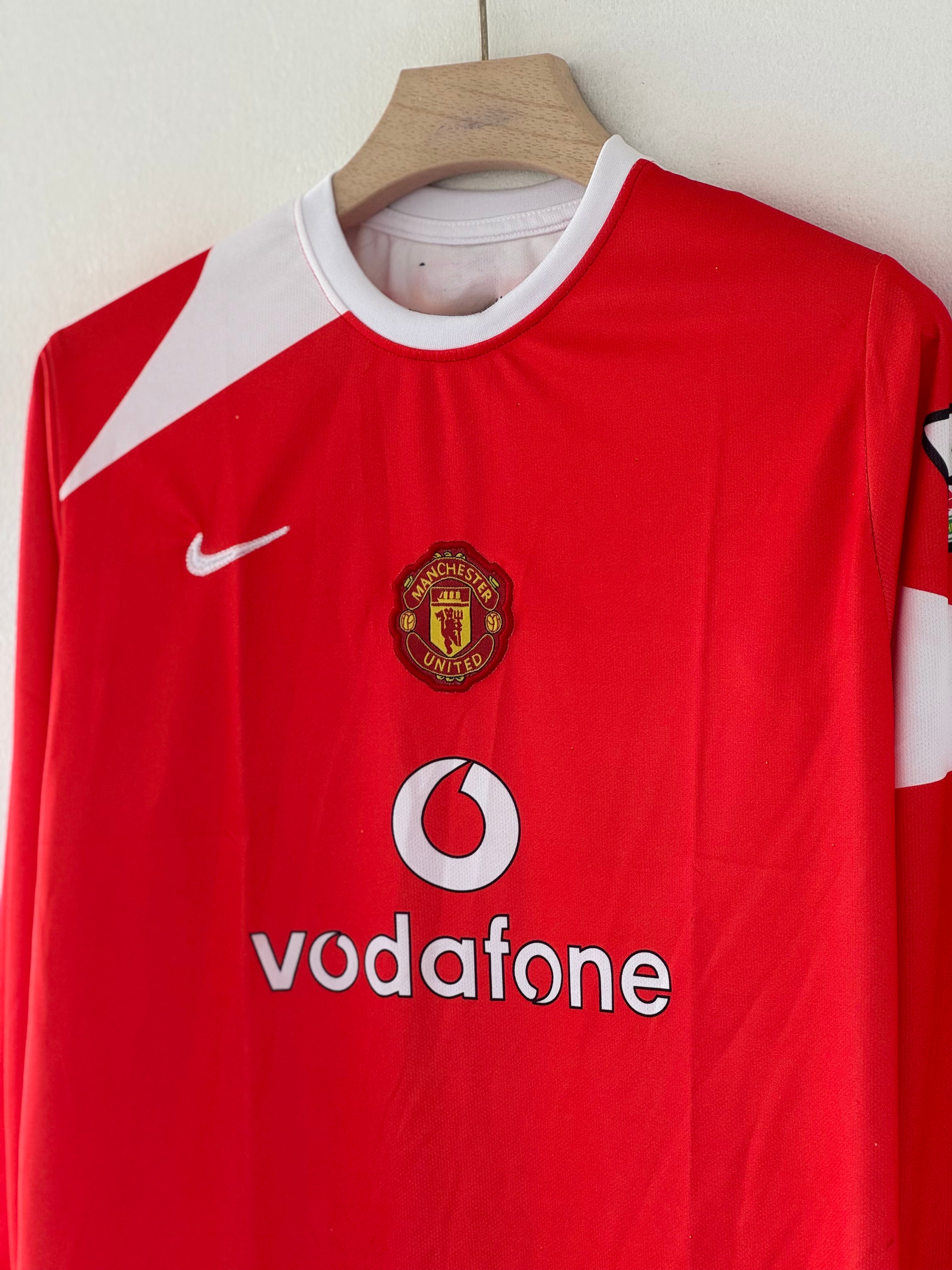 The Red Devils’ Pride – Manchester United 2004/05 Home Kit (Full Sleeve)