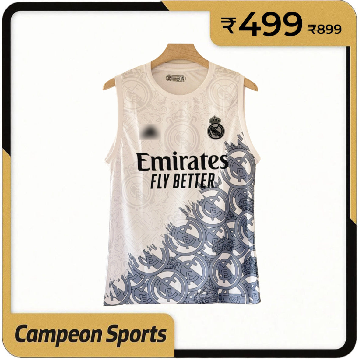 Mythic Power — Real Madrid “White Dragon” Special Edition Sleeveless Jersey