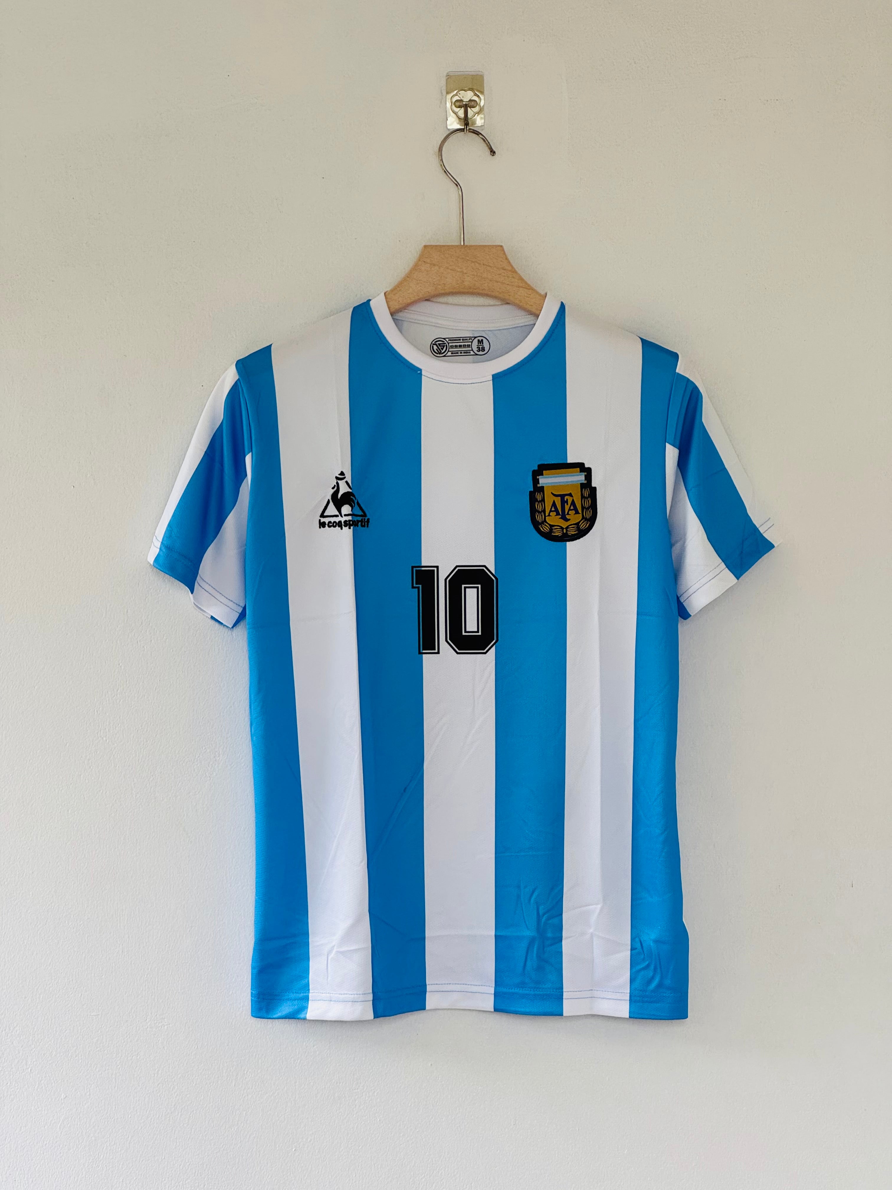 Albiceleste Heritage — Argentina Retro Home Jersey