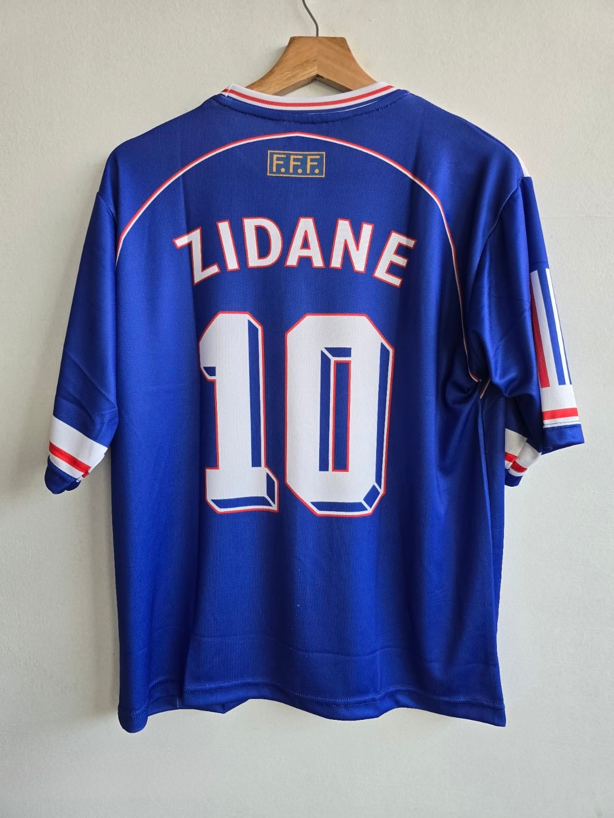 A Legend Was Born – 1998 France Home Jersey, Zidane Five Sleeve Edition