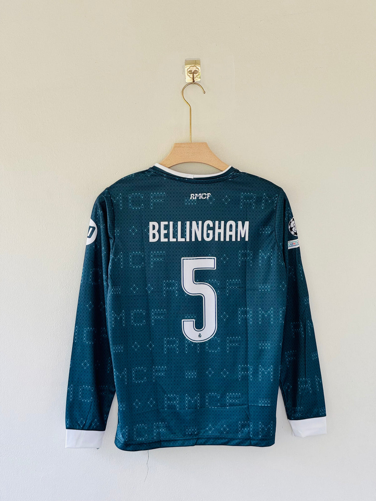 Real Madrid 2026/27 Away Jersey — Full Sleeve bellingham edition