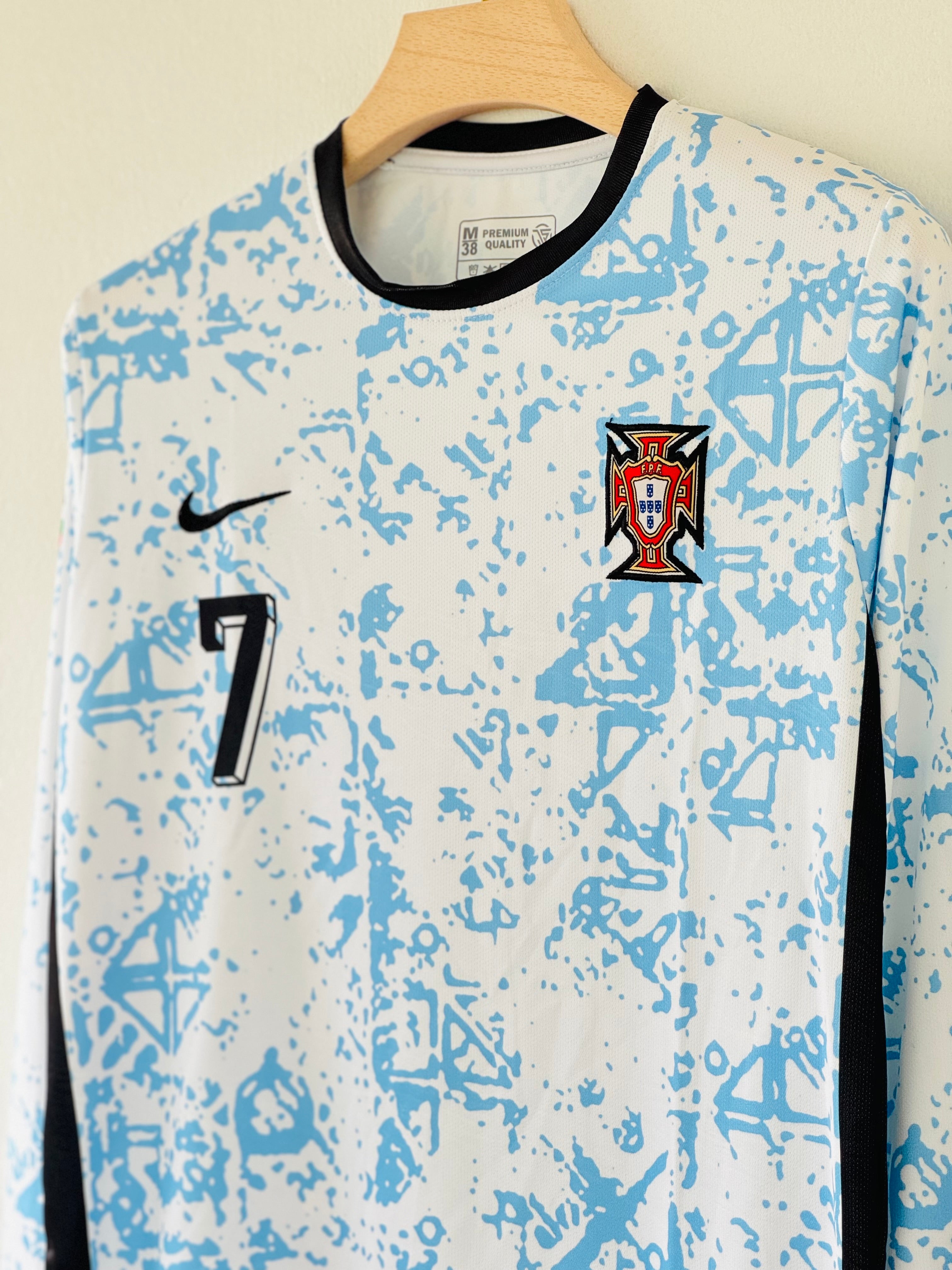 Legacy in Motion – 2024 Portugal Away Kit – Cristiano Ronaldo Full Sleeve Embroidery Edition