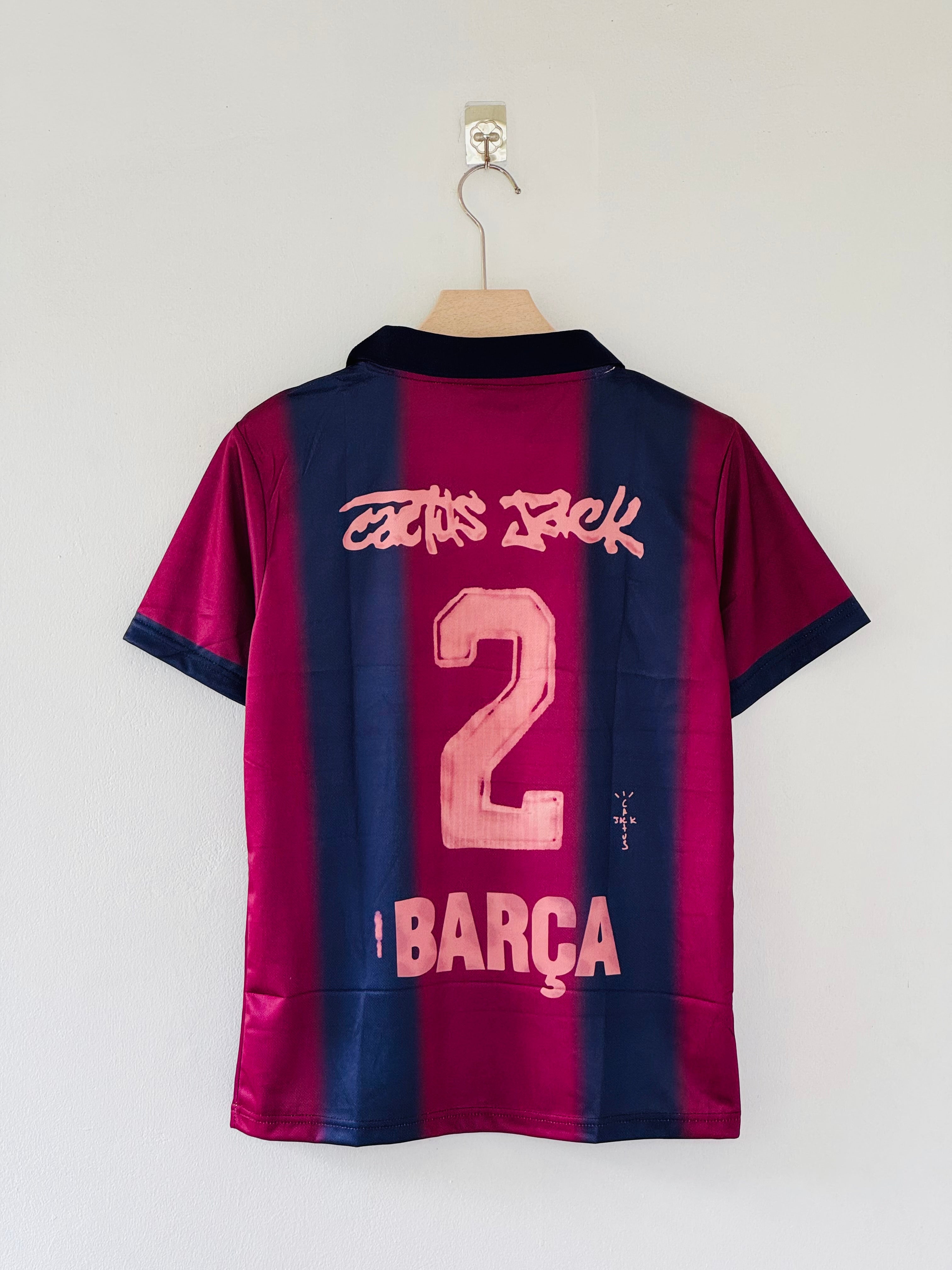 Cactus Jack Collection — Travis Scott x FC Barcelona Special Edition Retro Jersey