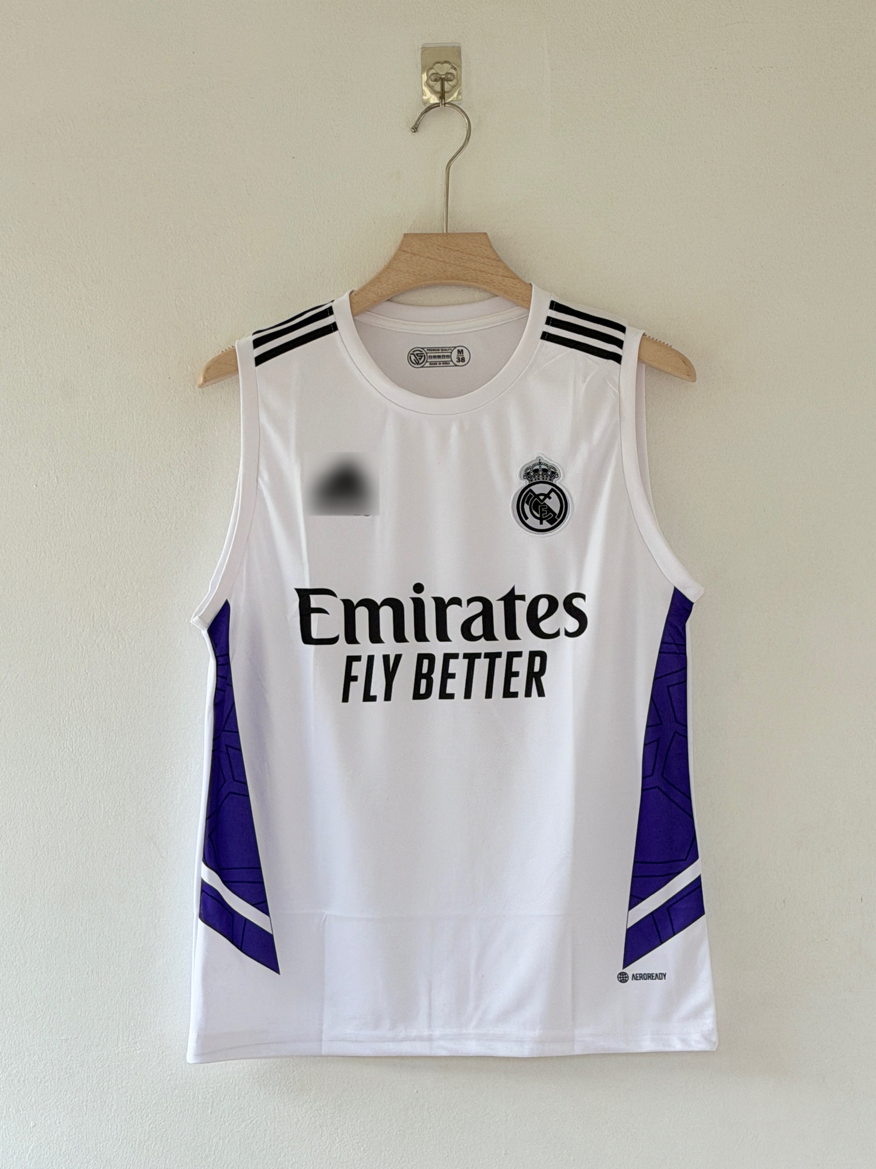 Elite Preparation — Real Madrid 2023/24 Sleeveless Training Shirt