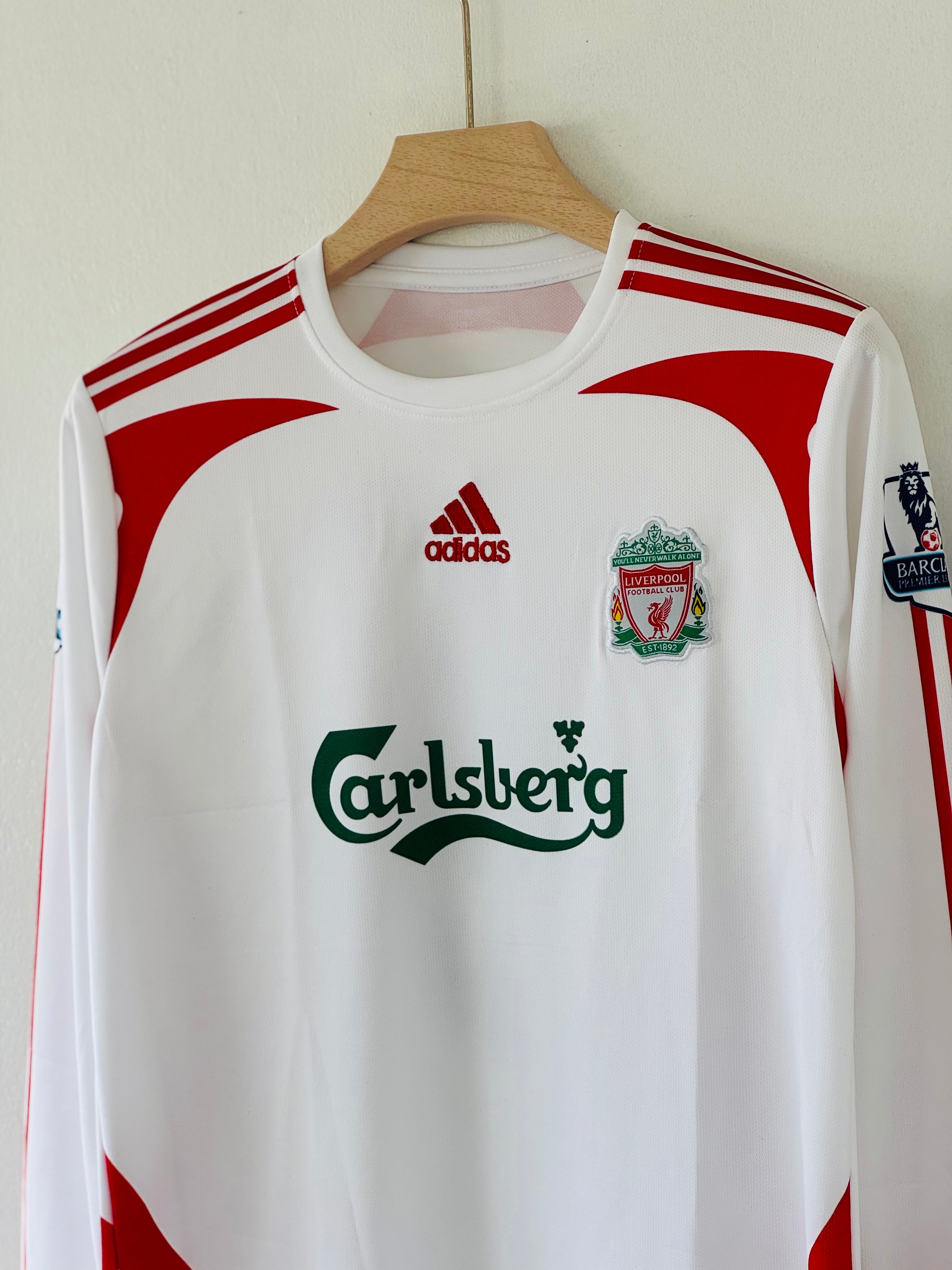 El Niño’s Breakout Season – 2007–08 Liverpool Away Jersey, Torres Full Sleeve Embroidery Edition