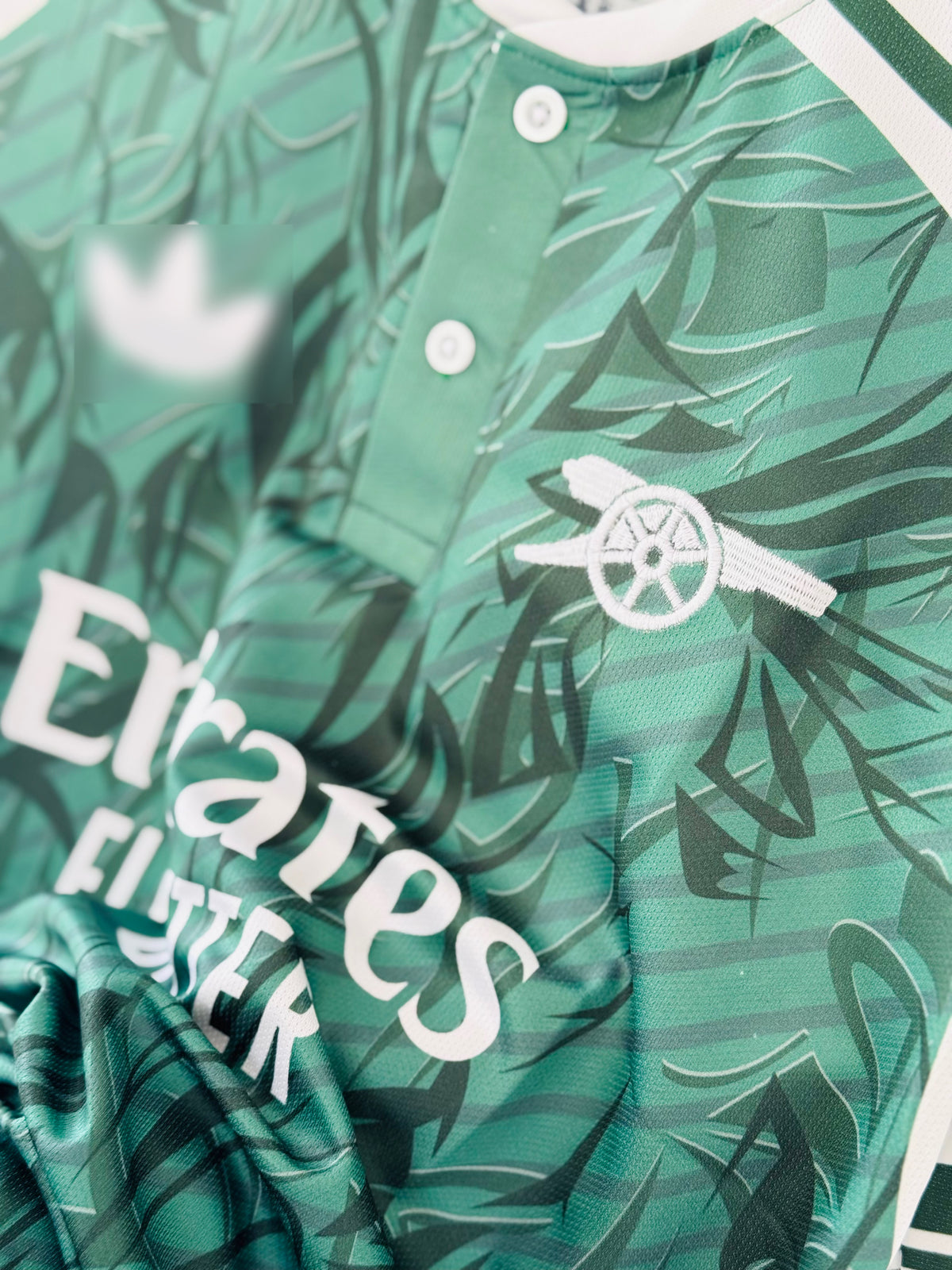 Arsenal FC 2015–16 Home Jersey bamboo green