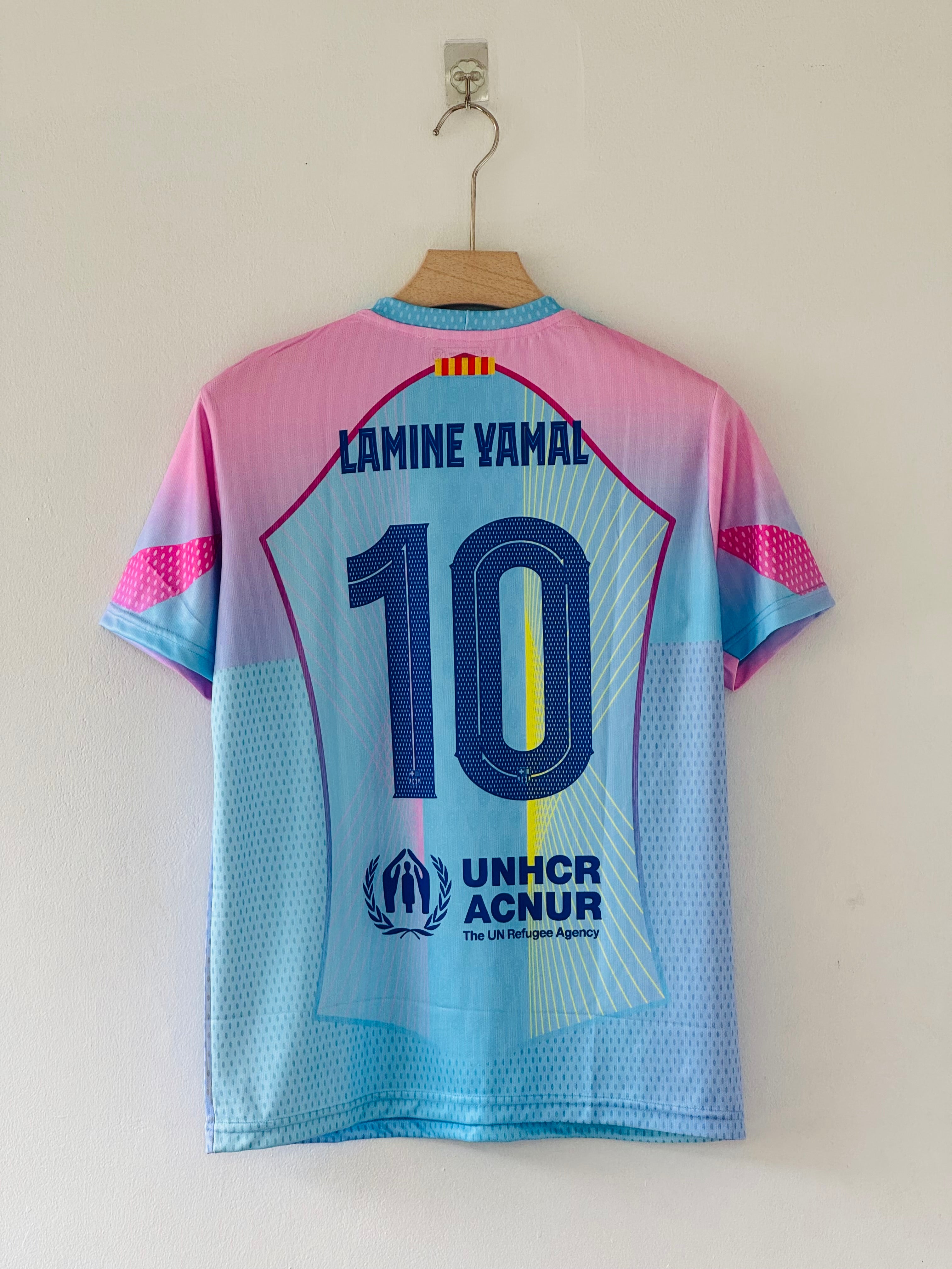 Reimagining Tradition – 2025–26 Barcelona Special Edition Jersey in Pink & Blue