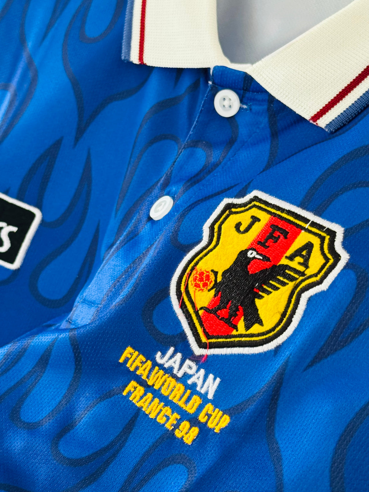 Japan 1998 World Cup Home Jersey – ASICS Five-Sleeve Edition