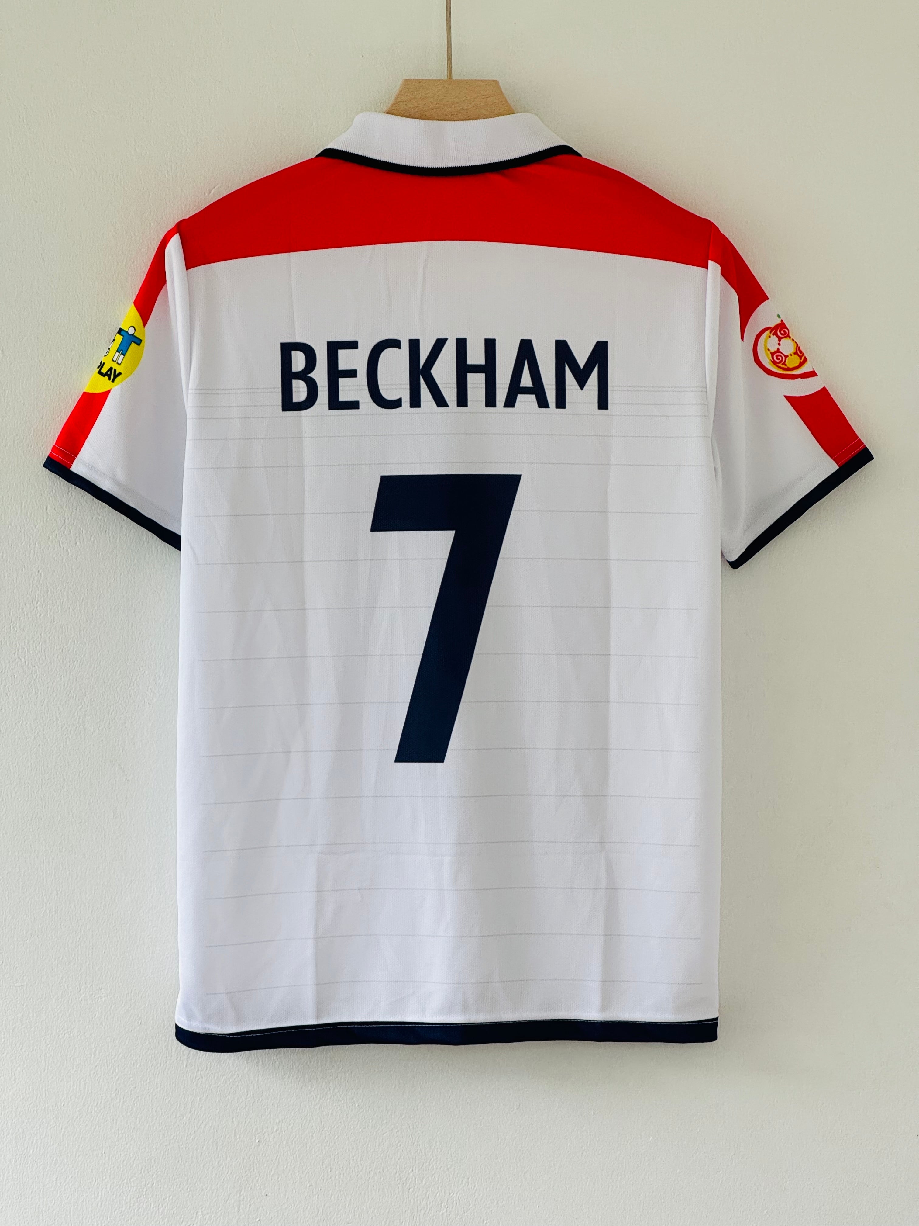 2004 England Home Jersey - Beckham Captain’s Edition