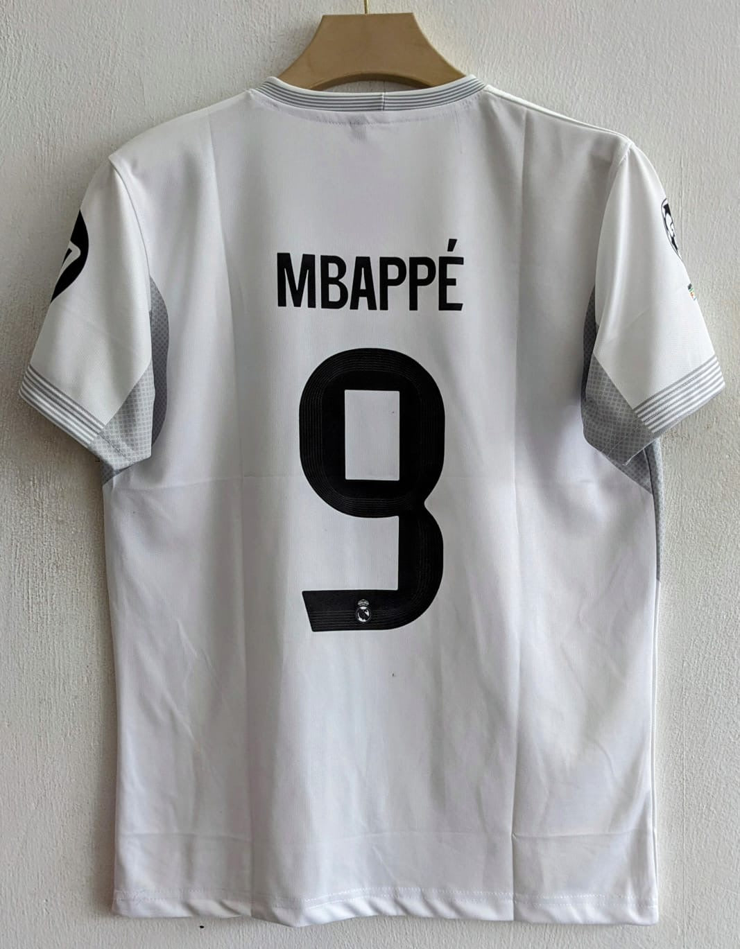 2025 Real Madrid Home Jersey – Official Edition Mbappe embroidery