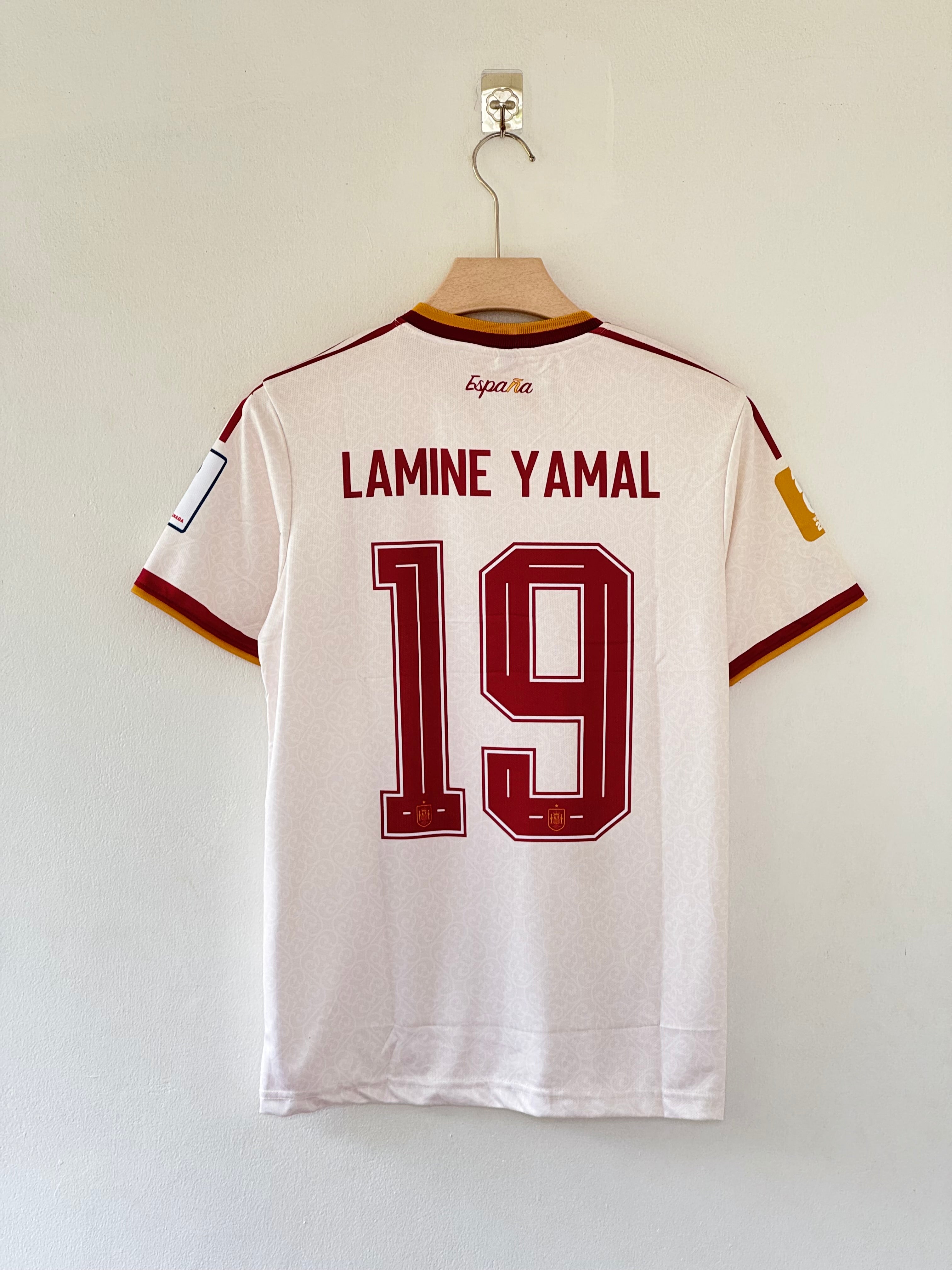 Spain Two-Star Away Jersey(signature)