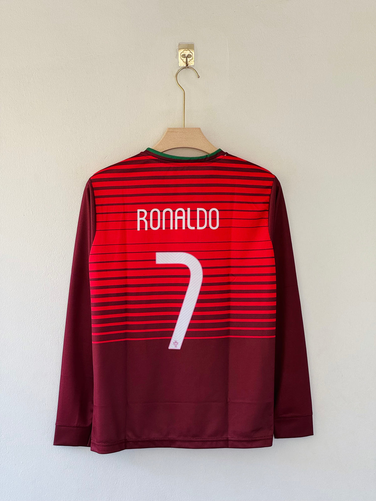 Portugal 2014/15 Home Full Sleeve Jersey