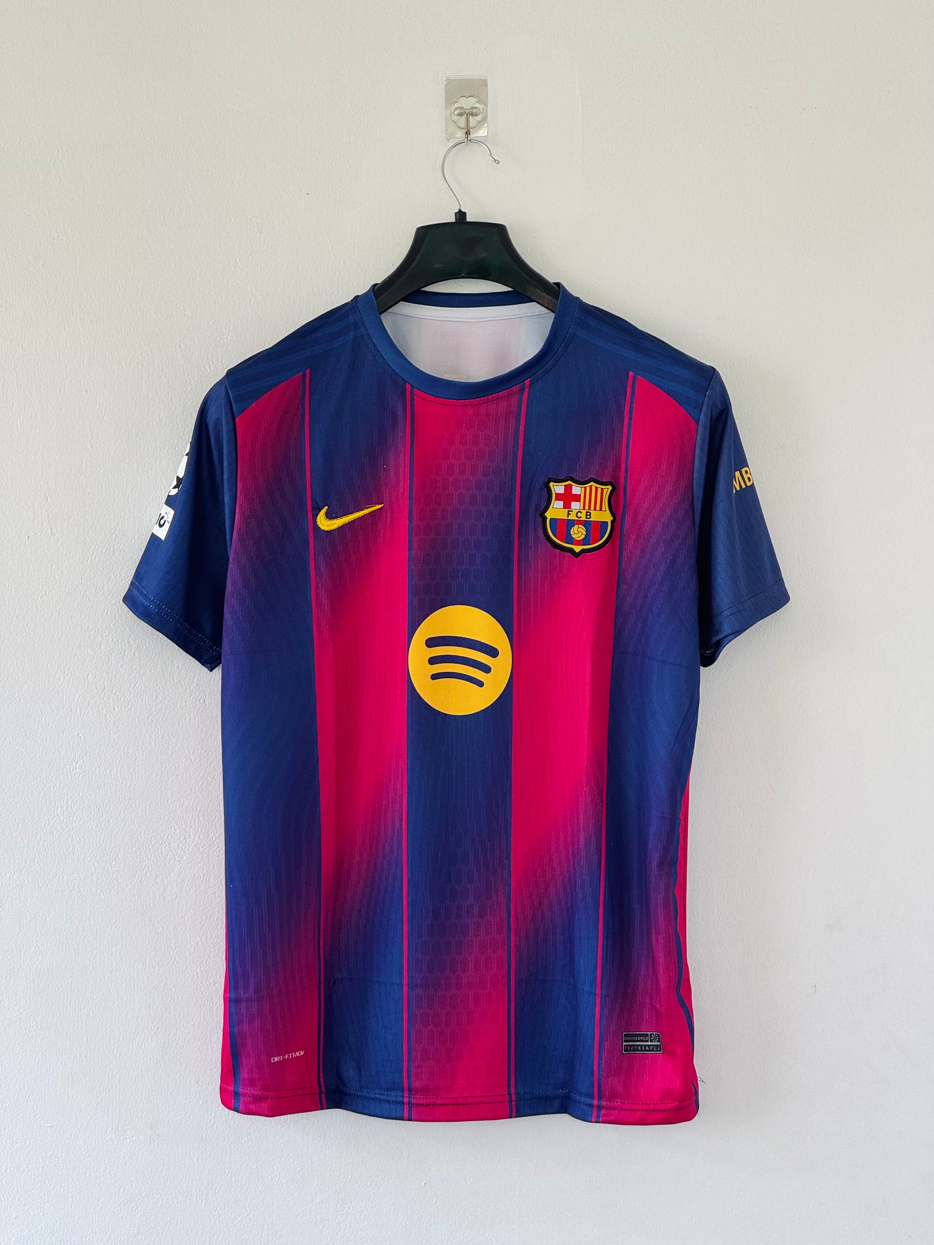 La Masia to the Camp Nou Spotlight – 2025–26 Barcelona Home Jersey Pedri Embroidery Edition
