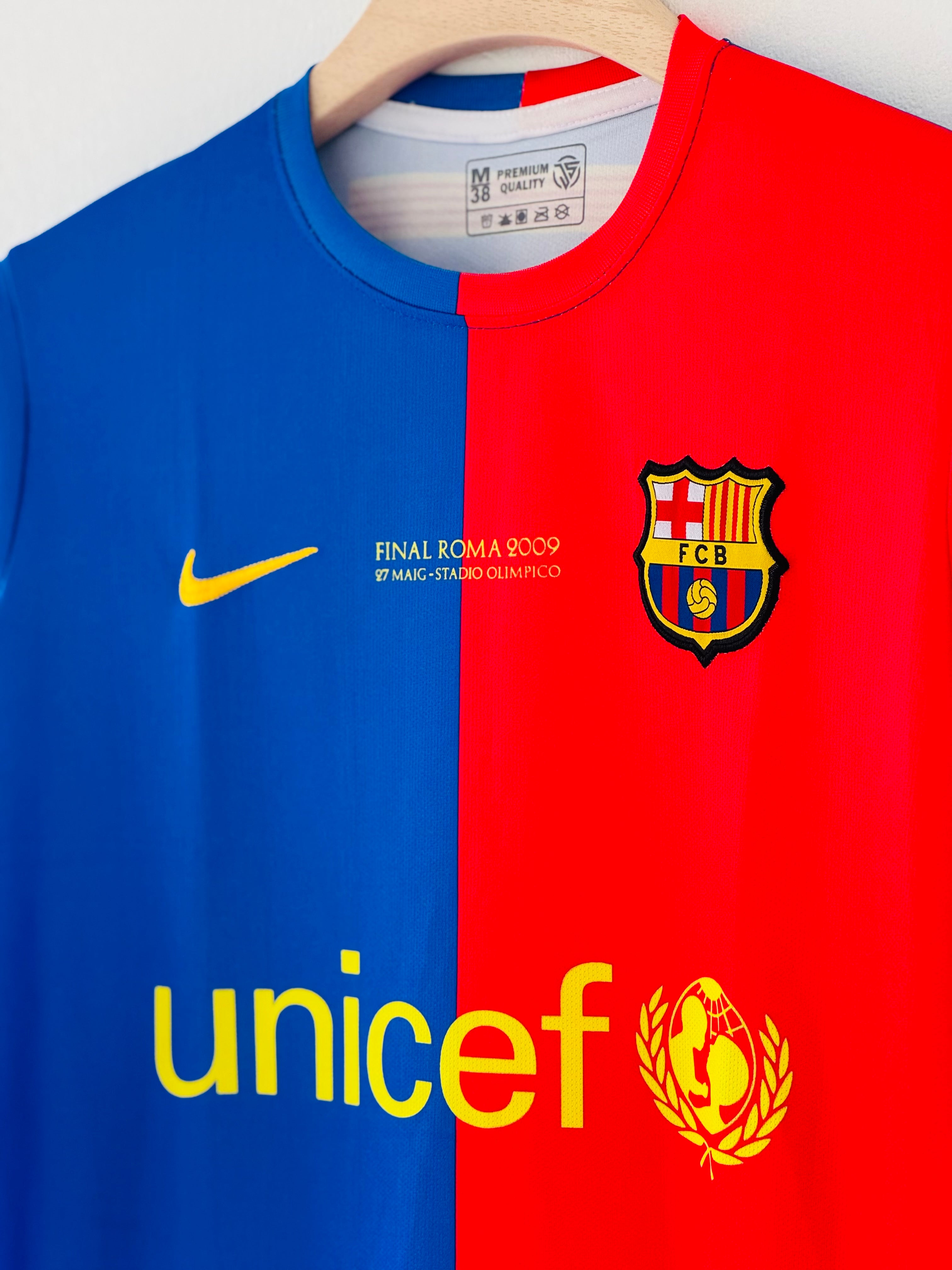 2008-09Barcelona Home Jersey – Lionel Messi Full sleeve Embroidery edition
