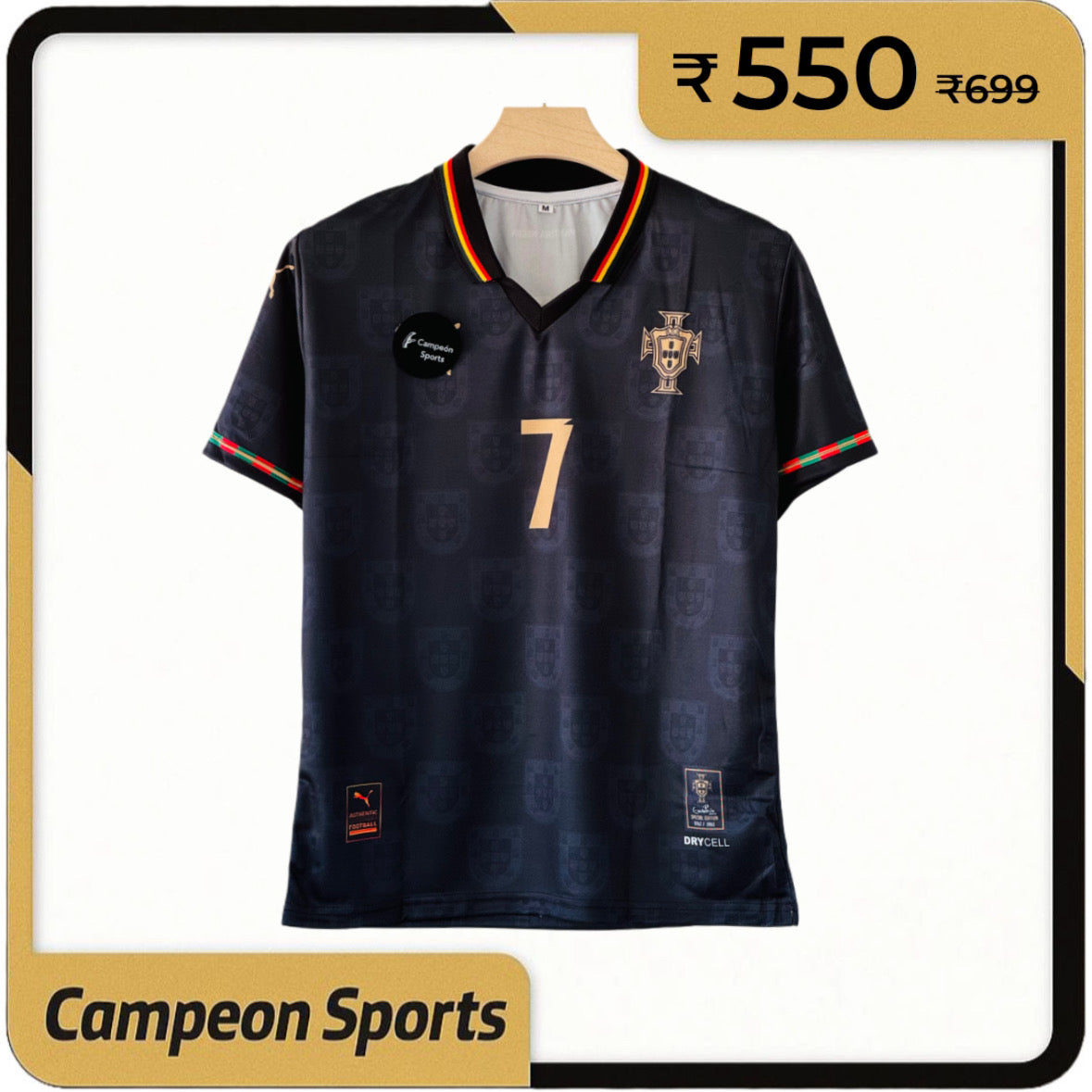 Modern Grit. National Pride. – Portugal 2026 Away Kit