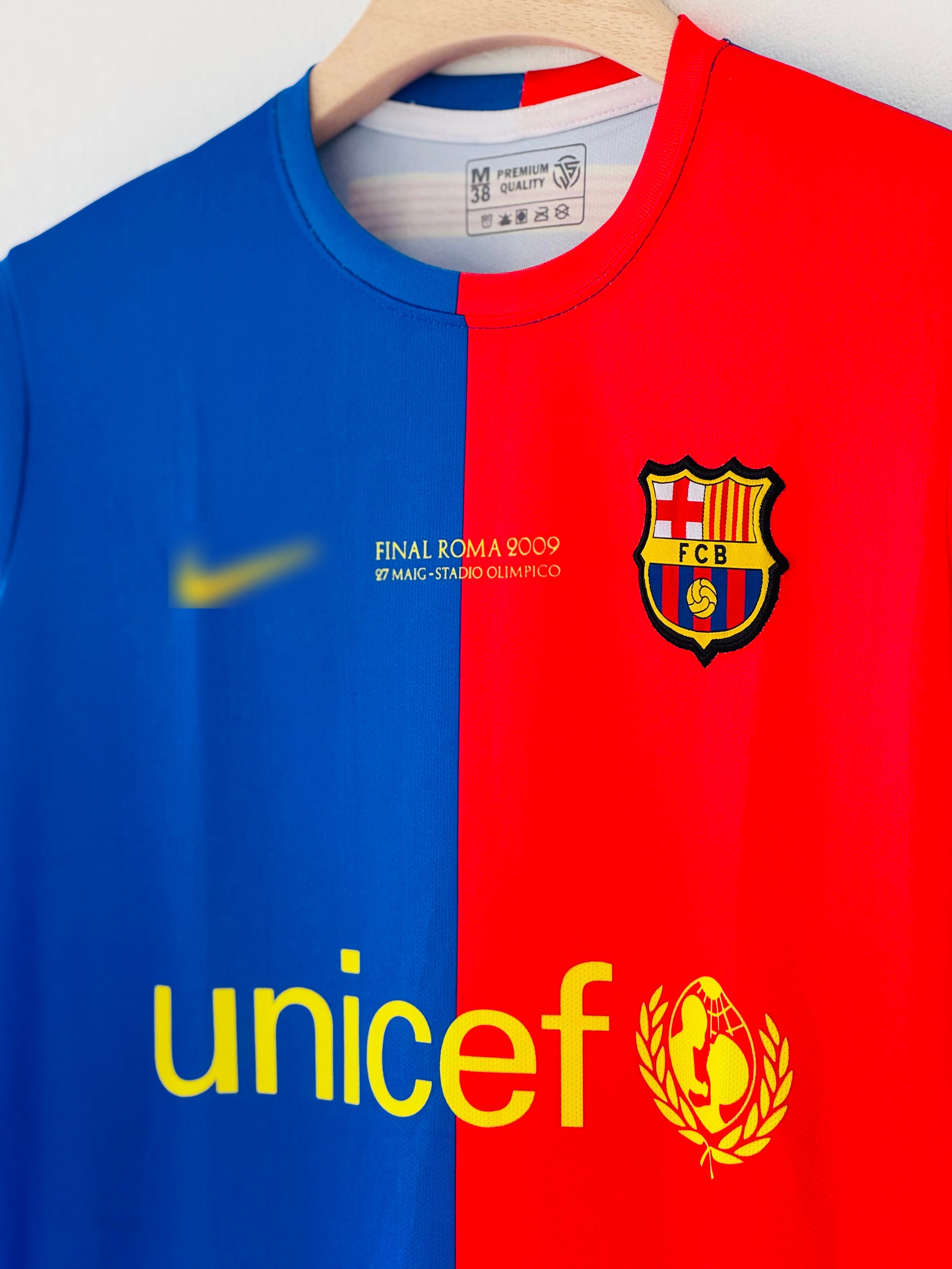 2008-09Barcelona Home Jersey – Lionel Messi Full sleeve Embroidery edition