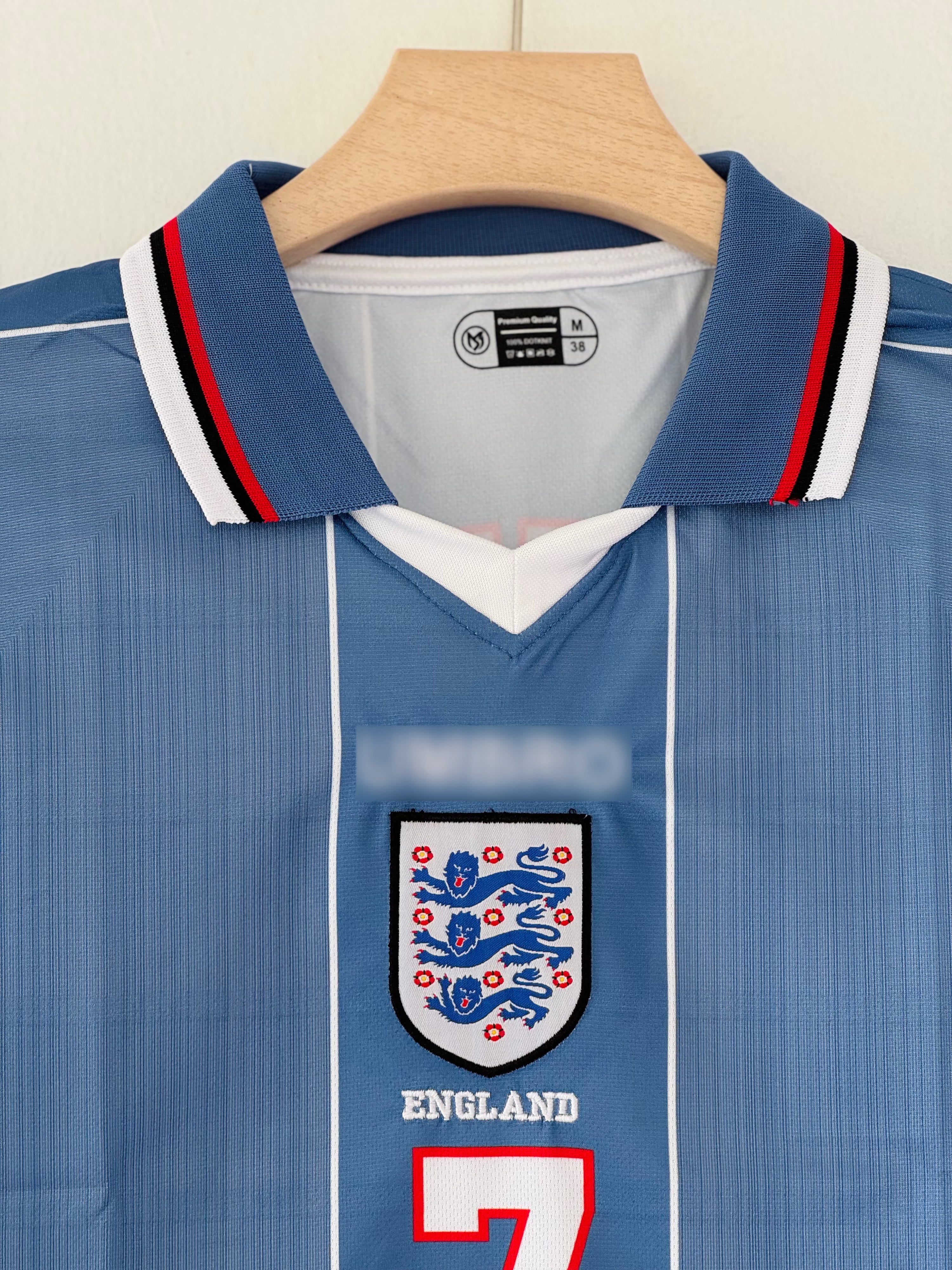 1996-97 England Third Jersey - Rare Navy Edition