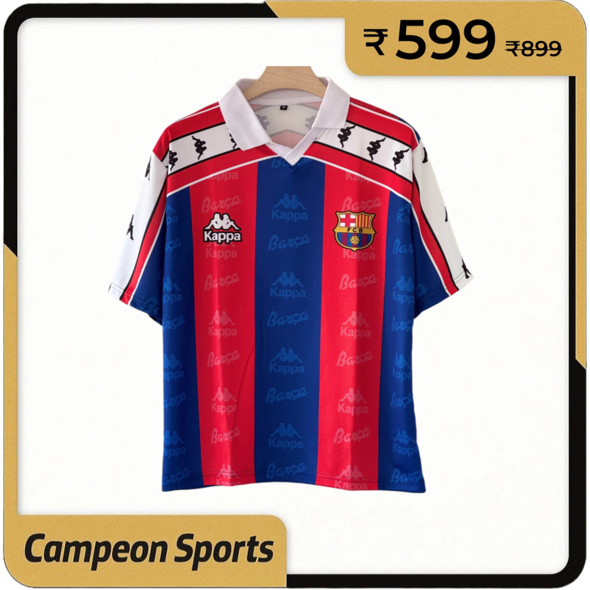Blaugrana Heritage — FC Barcelona 1995–1997 Home Jersey