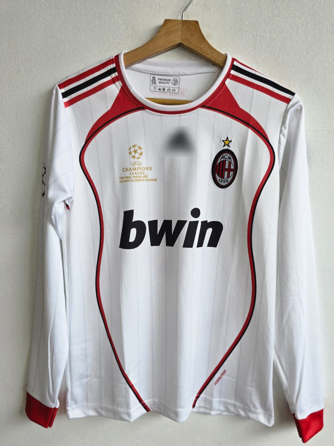 2006-07 AC Milan away jersey (maldini edition)