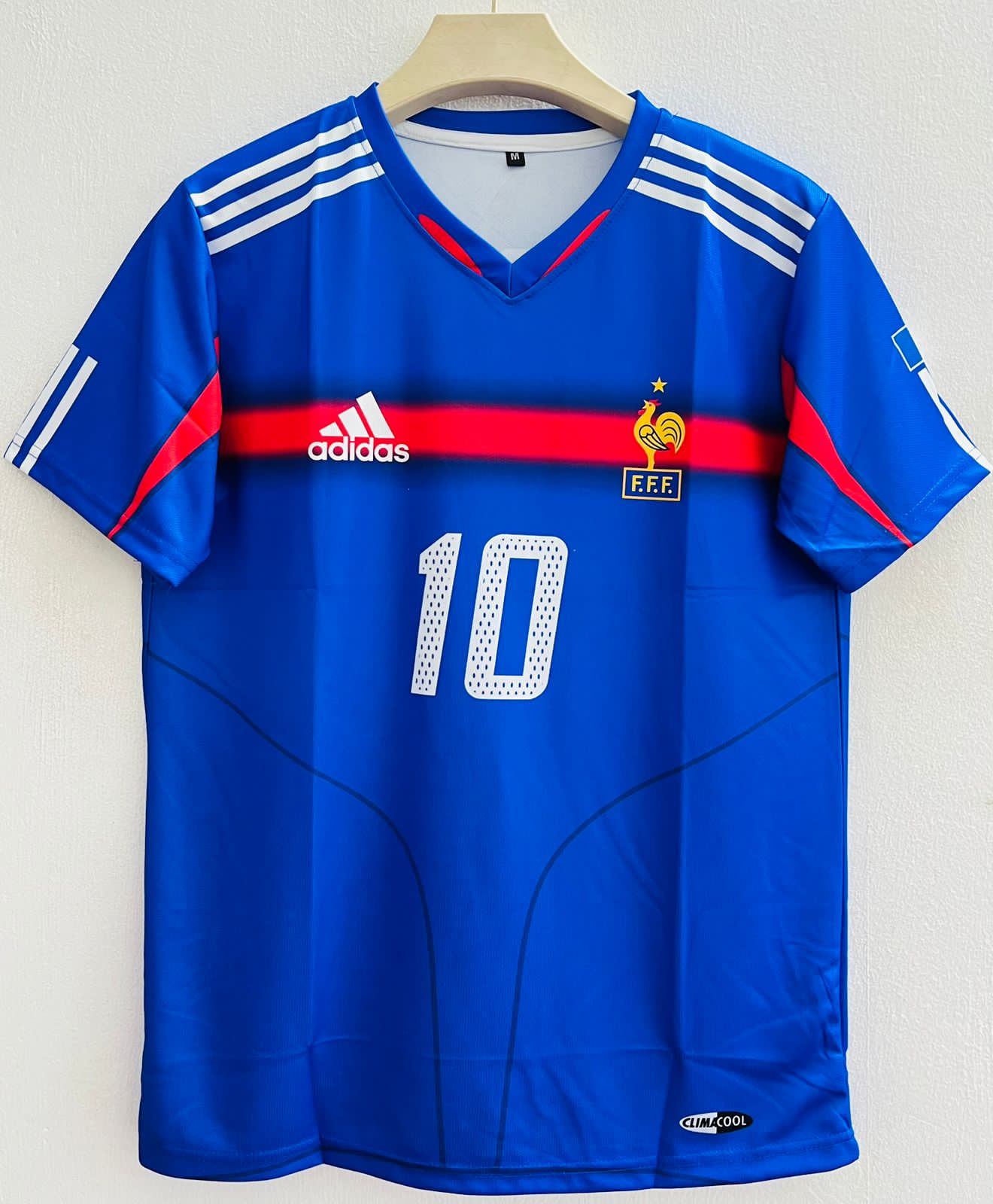 Elegance in Blue – 2004 France Home Retro Jersey – Zinedine Zidane Edition