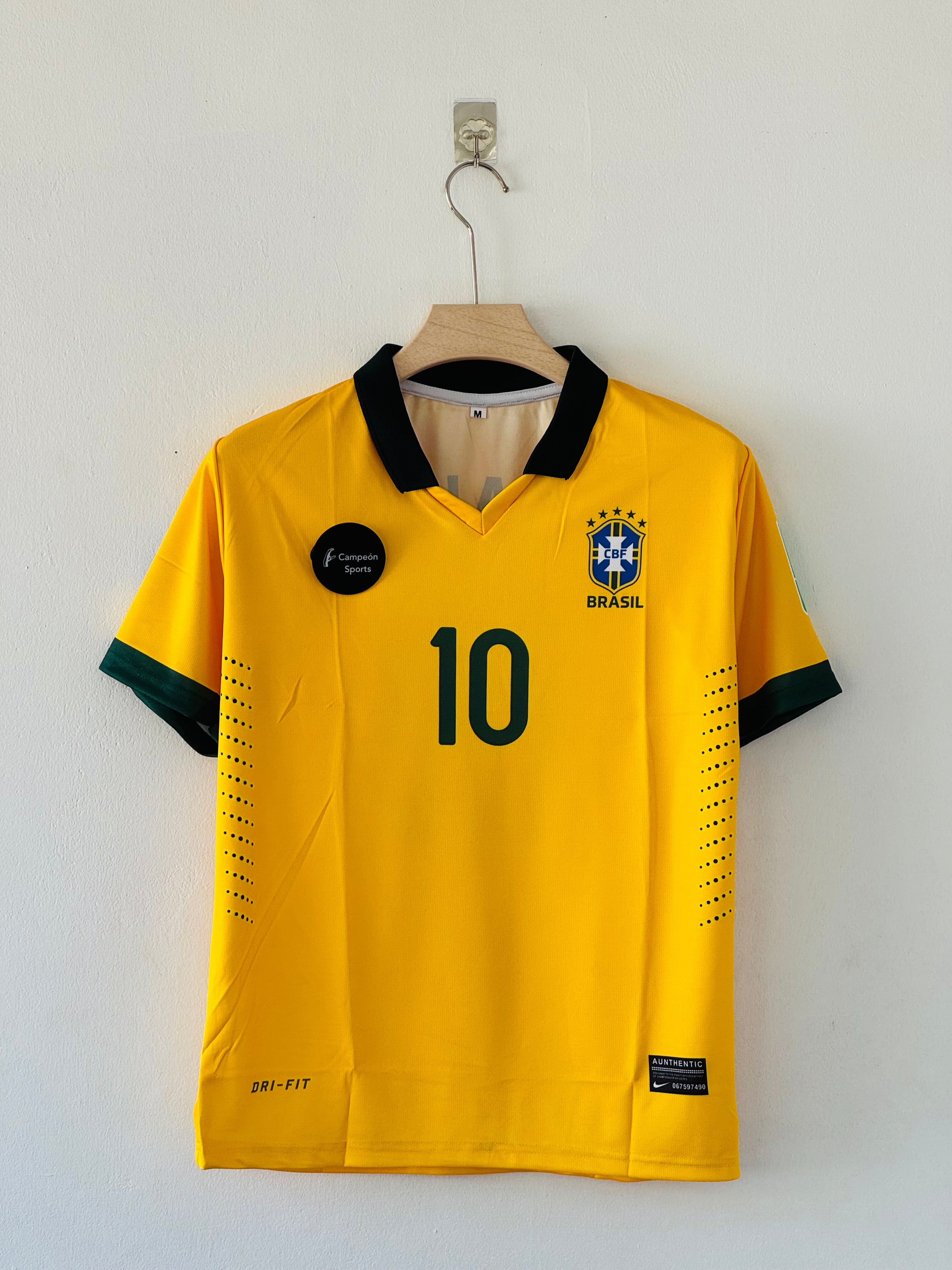 Golden Touch. Pure Class. – Brazil 2010 Kaká Home Jersey