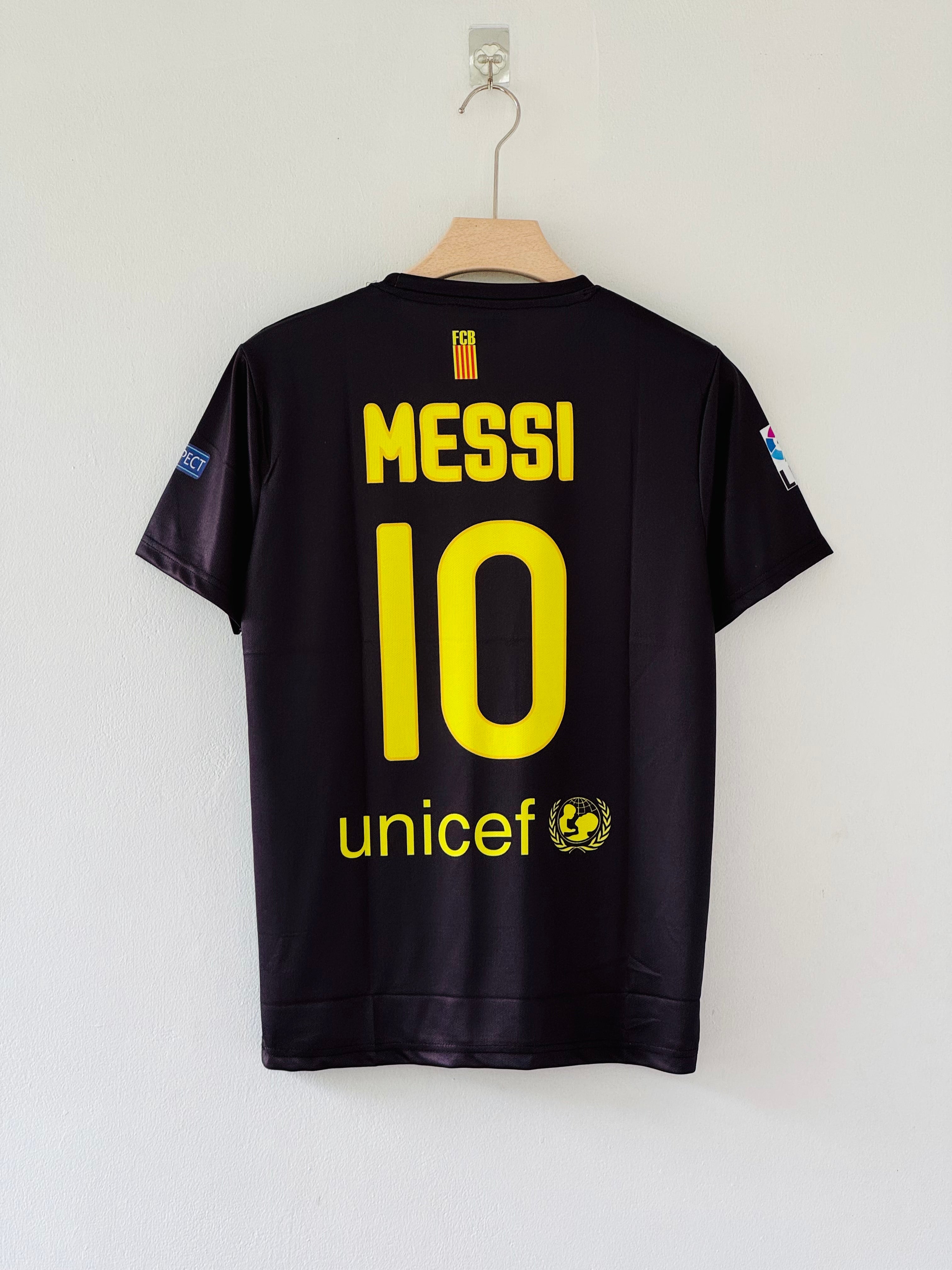 Tangerine Brilliance – Barcelona 2011–12 Away Jersey, Messi Edition