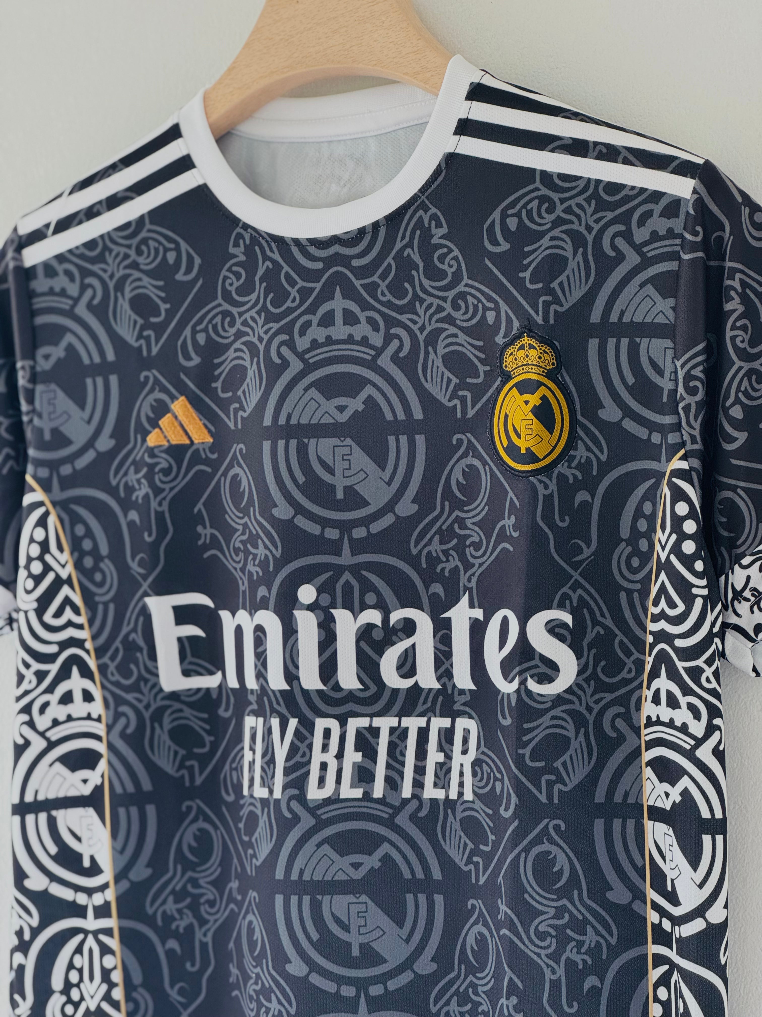 Where History Meets Innovation – 2025 Real Madrid Black dragon Edition Jersey