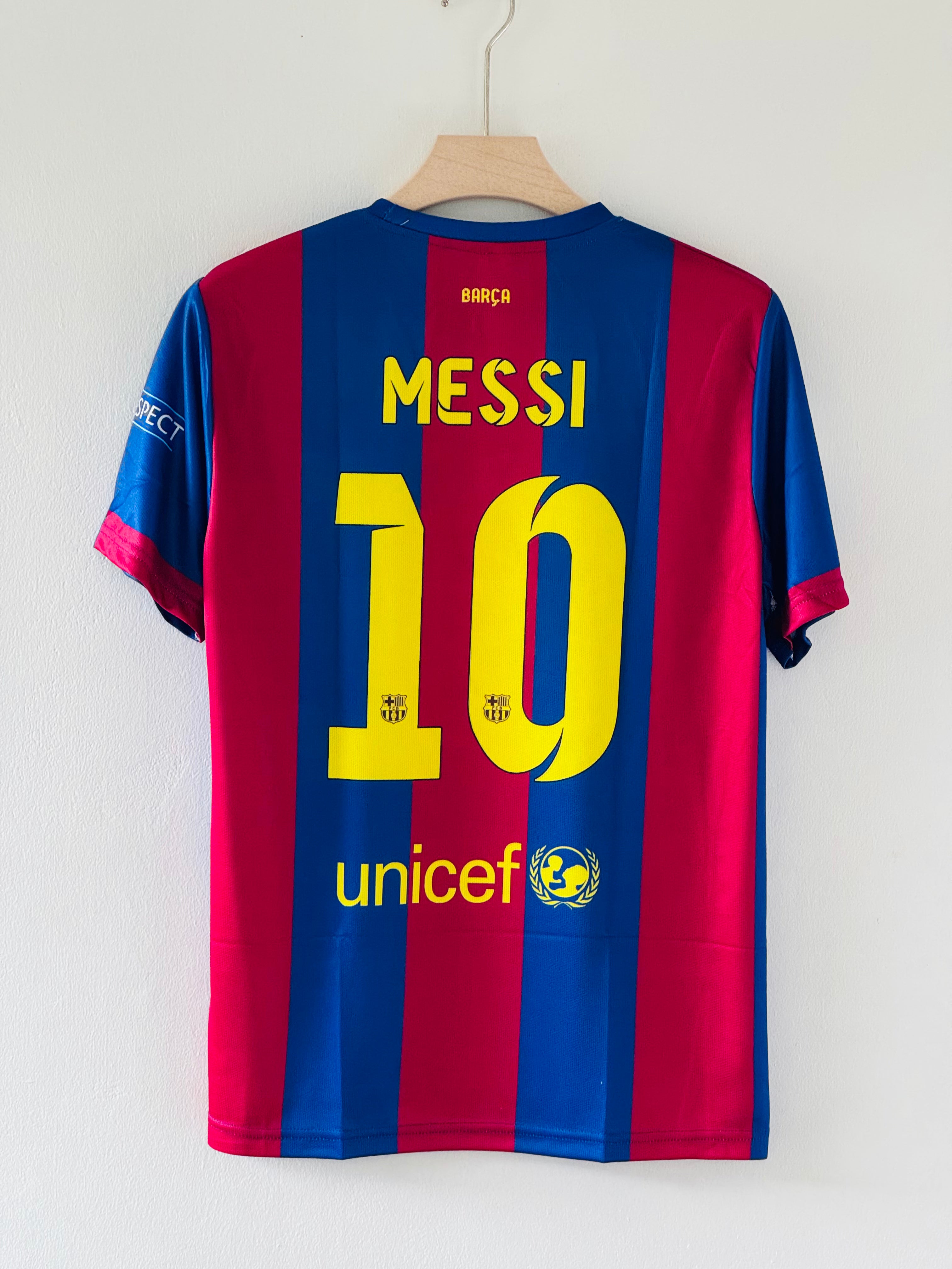 Barcelona 2015-16 Messi #10 Jersey  Edition– Celebrating a Maestro in the Legendary MSN Era