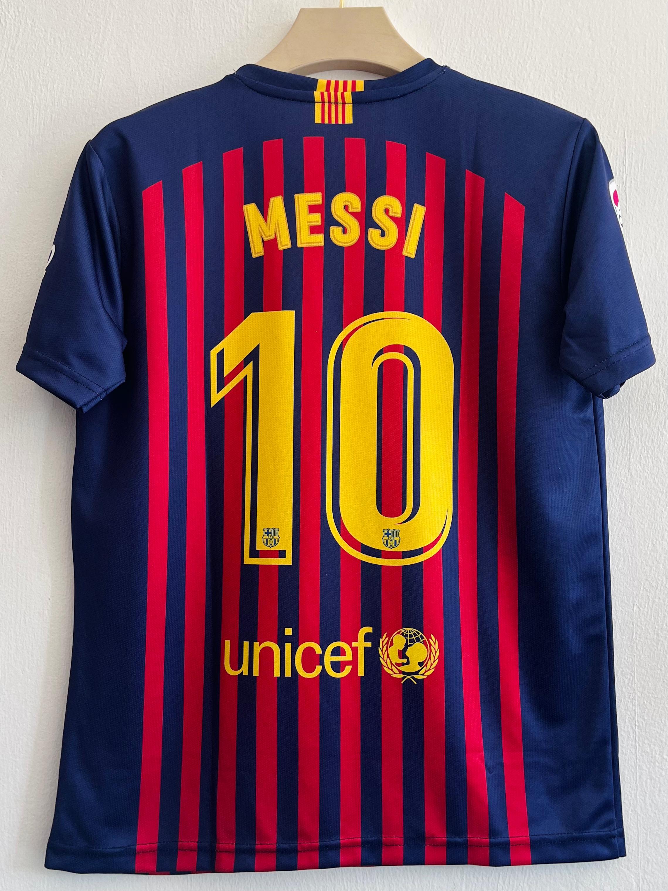 Lionel Messi 2018-19 Barcelona Home Kit - A Legend in Blaugrana